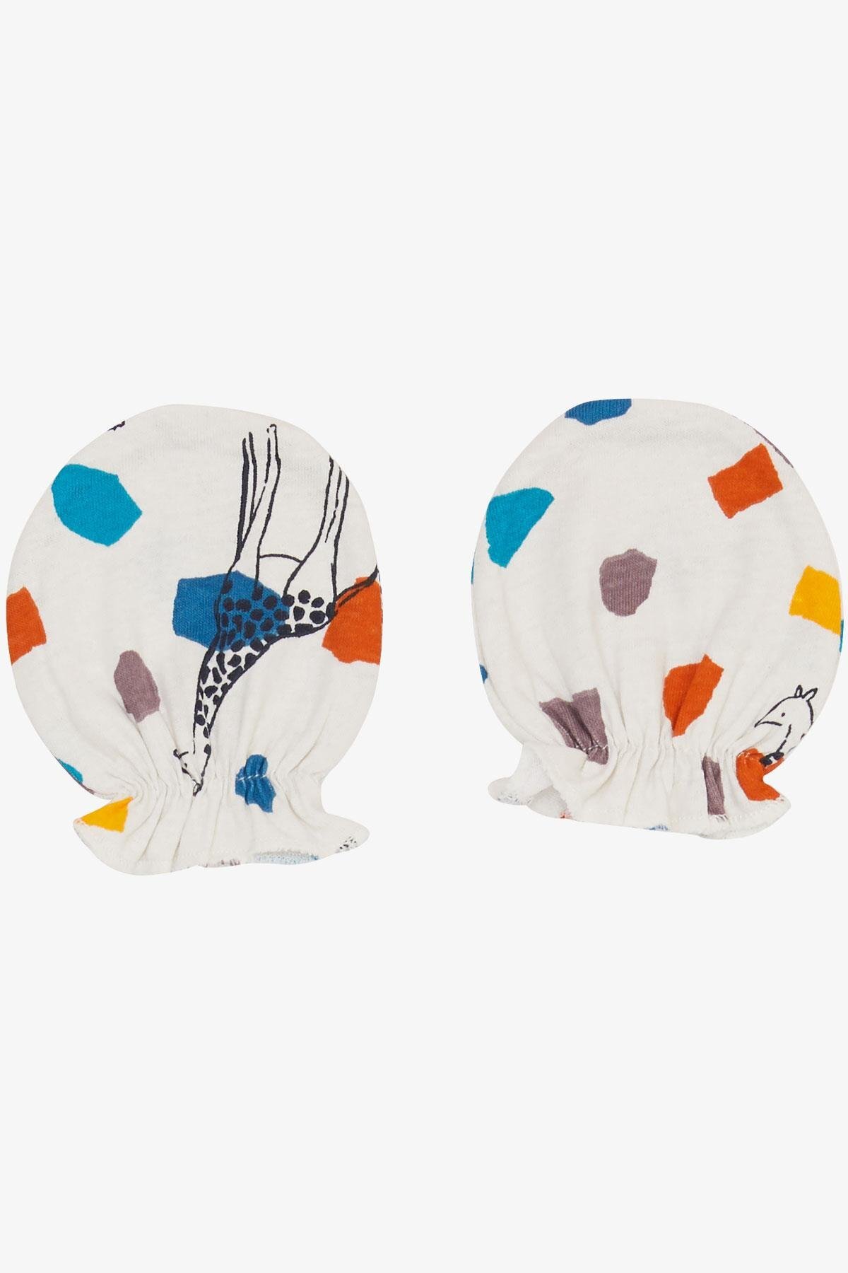 Breeze Yenidoğan Bebek Eldiven Zürafa Desenli Taş fotoğrafı 2 (önizleme)