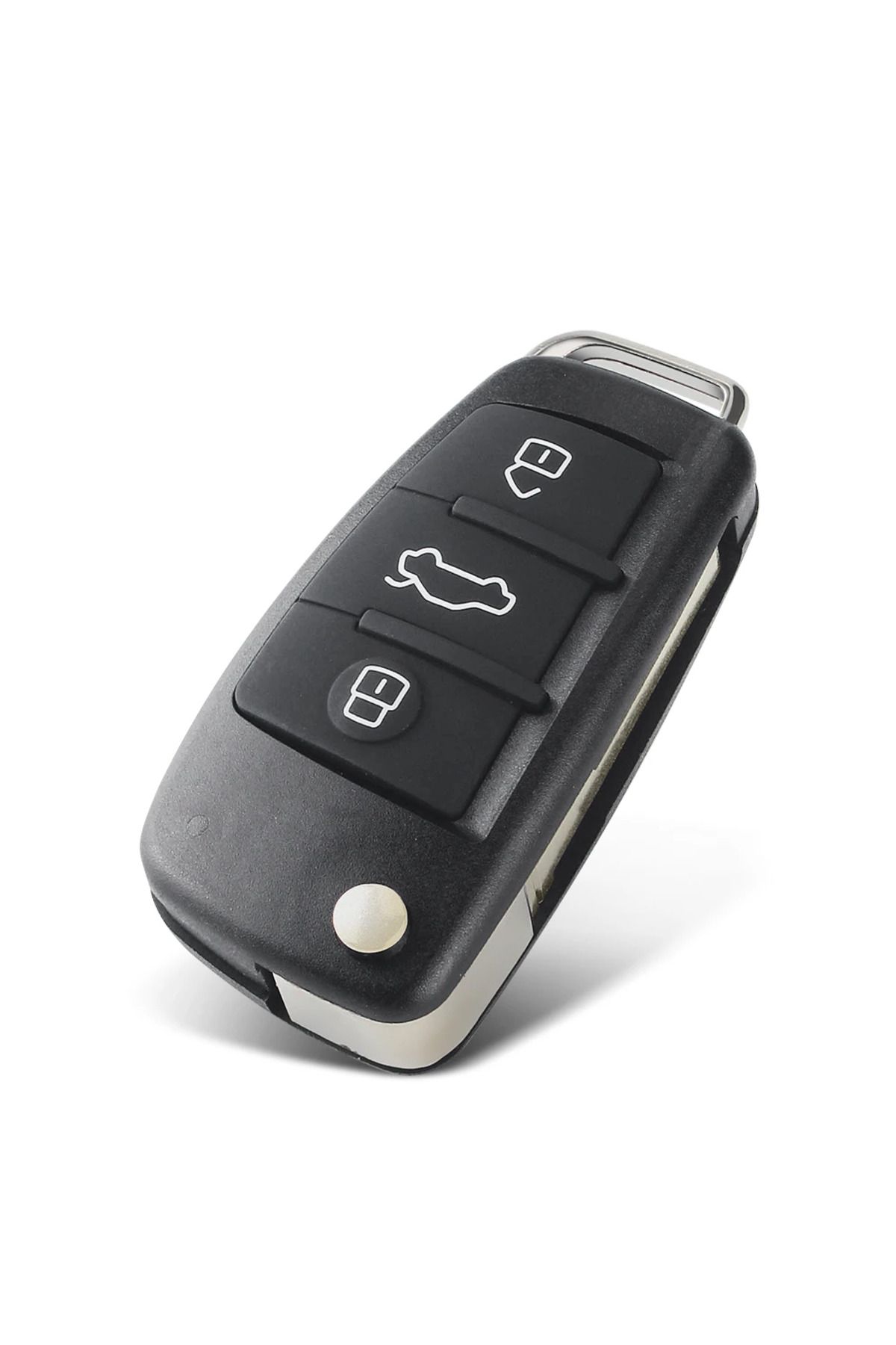 KEYYOU-Replacement Flip Remote Car Key Case Shell For Audi A2 A3 A4 A6 A6L A8 Q7 TT 3