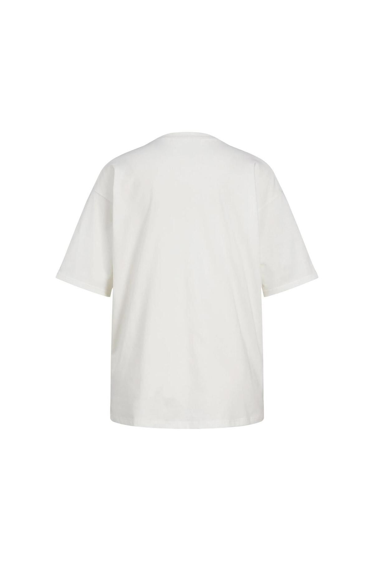 JJXX-12252311 Jxpaige White Loose SS Tee - Jrs 2