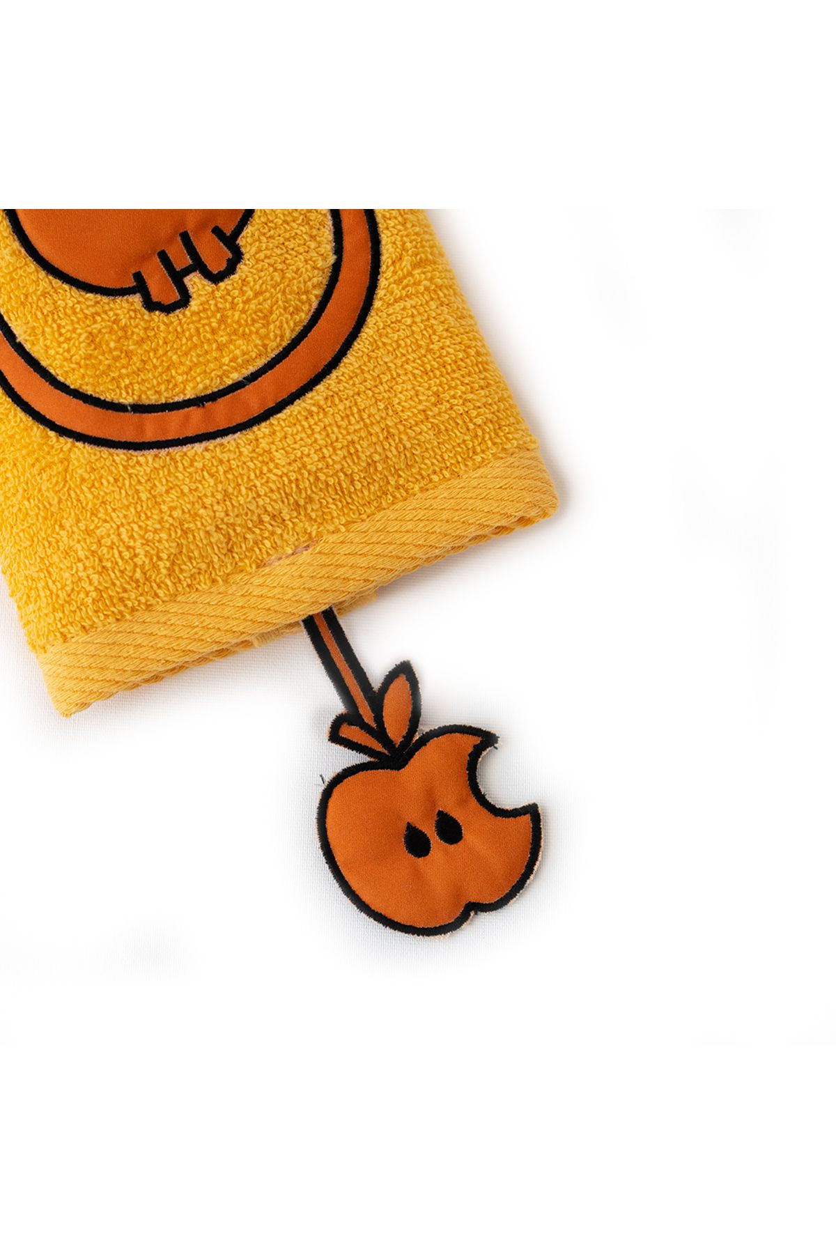 Milk & Moo-Kids Hand Towel Set of 2 Chubby Cat, %100 Cotton 5