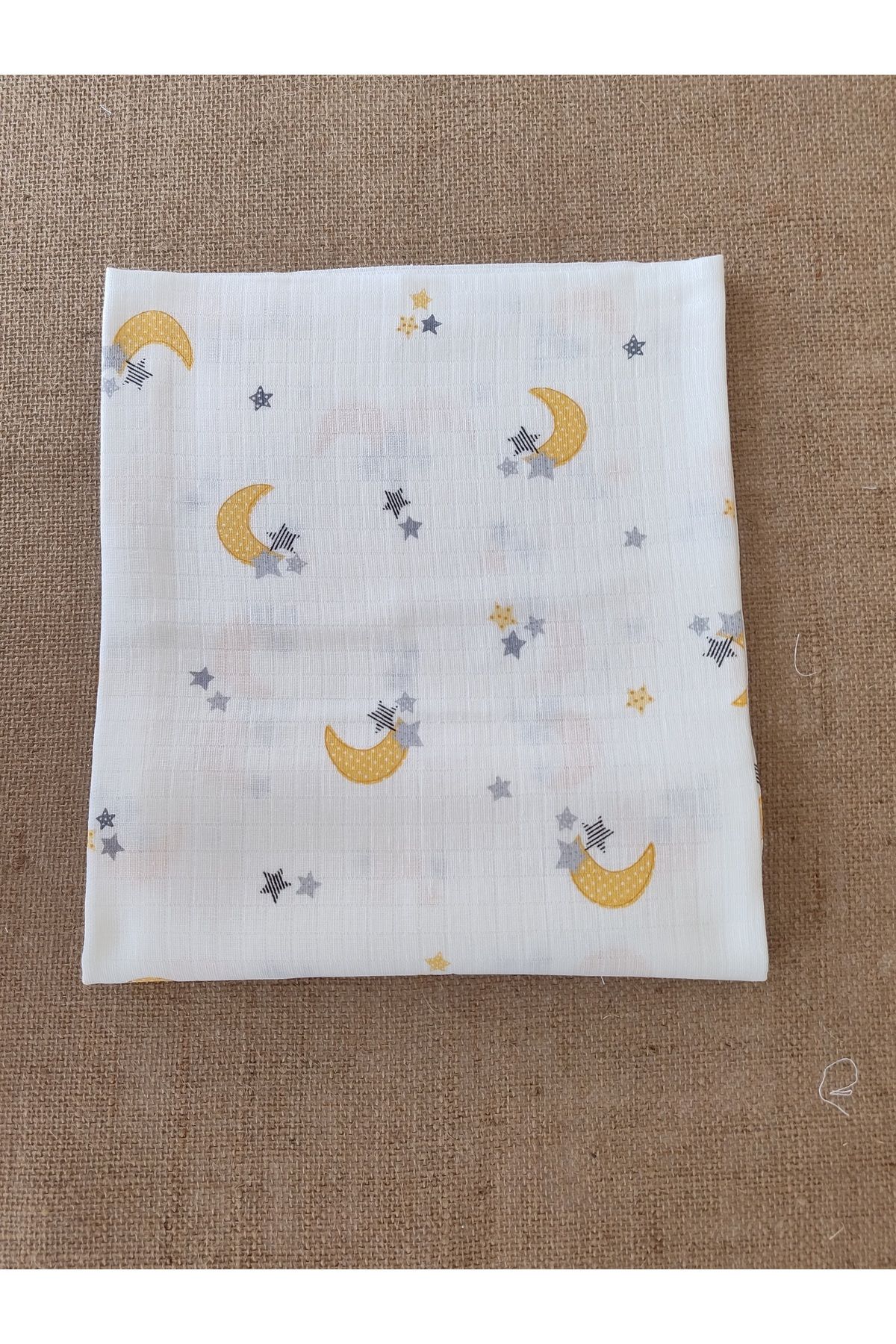 Alpıno-Newborn 100% Cotton 85Cmx85Cm Multi-Purpose Muslin Blanket - Baby Blanket and Muslin Cloth 3