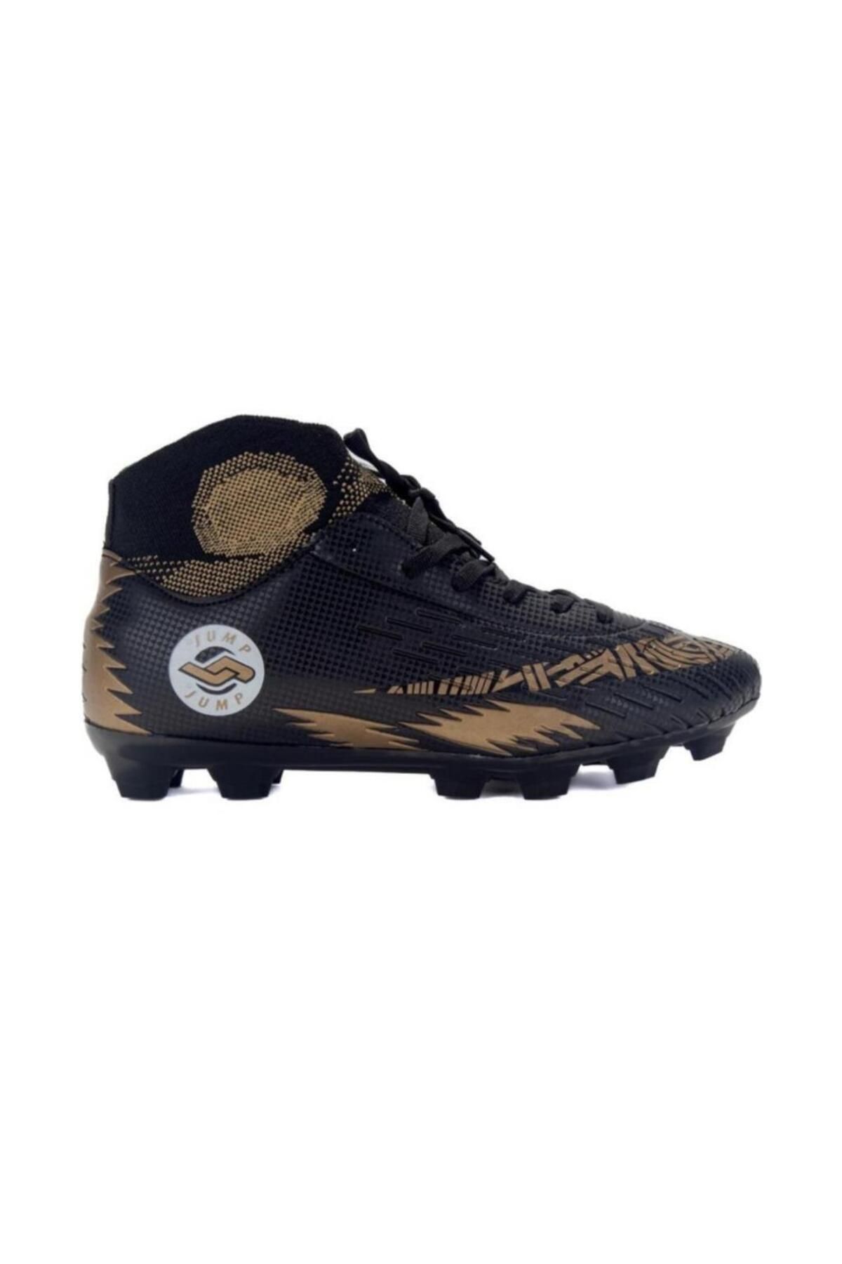 Jump-28365 Football Boots Black-gold 1