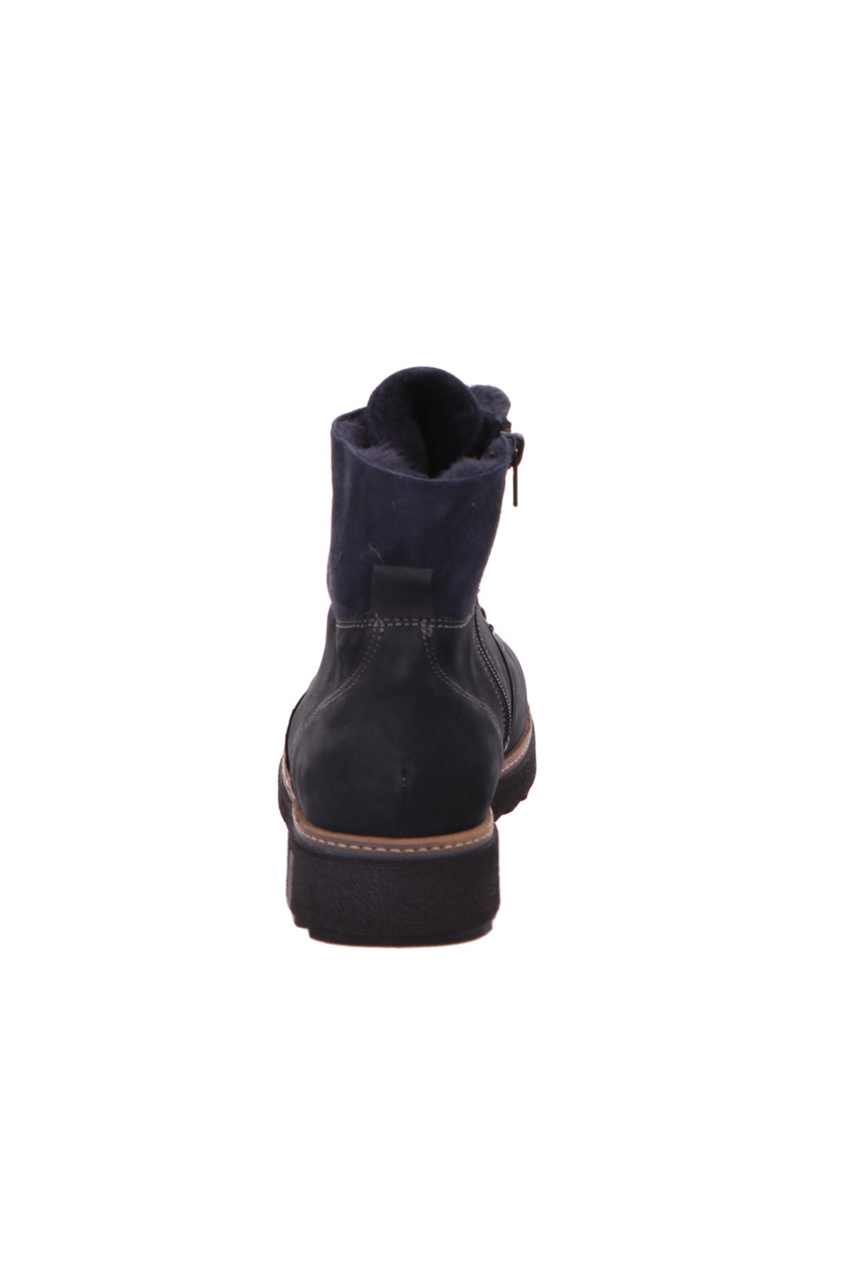 Waldläufer-Schnür-stiefeletten Für Damen In Blau 3