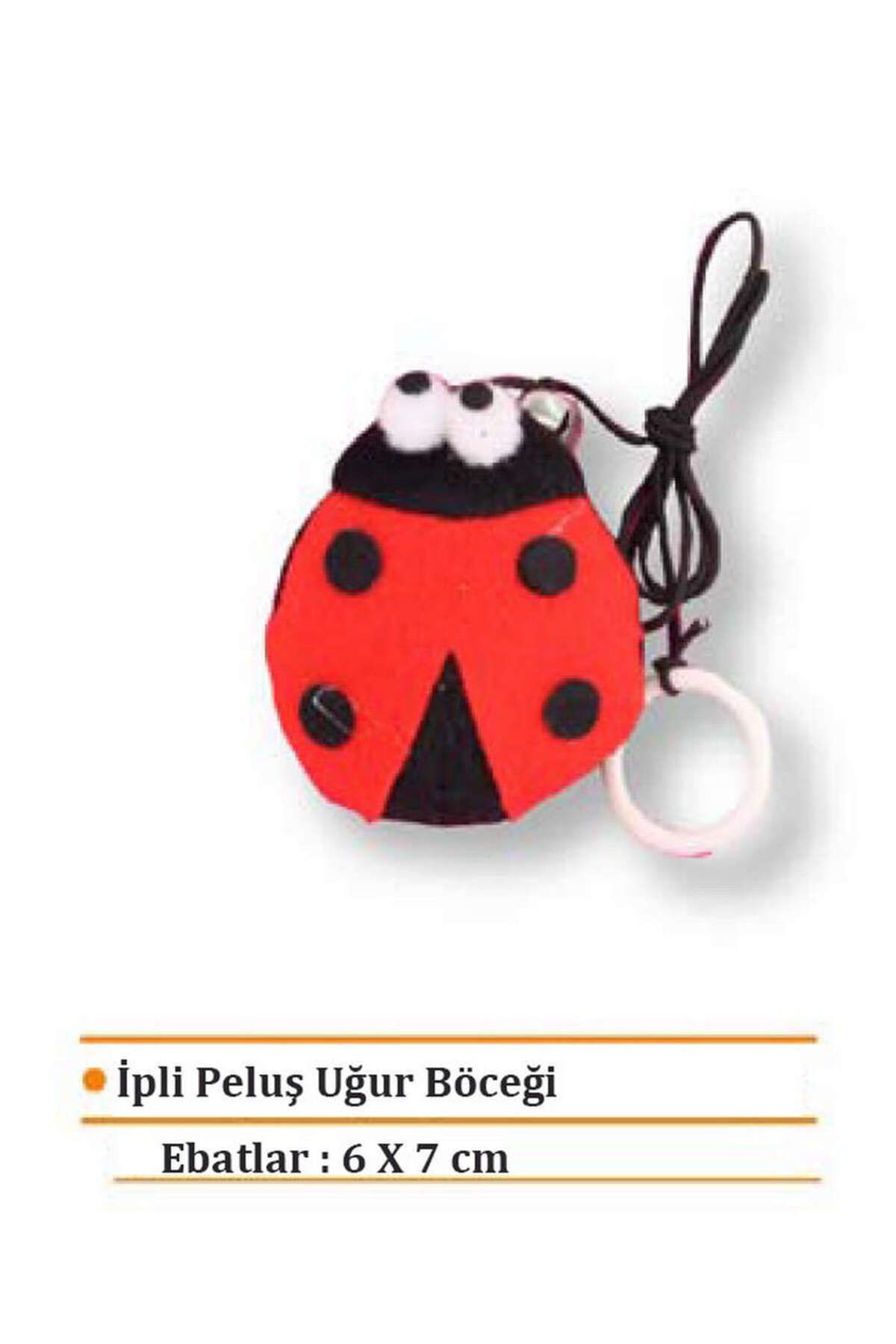 Eastland İpli Peluş Uğur Böceği 7 Cm ZRNET