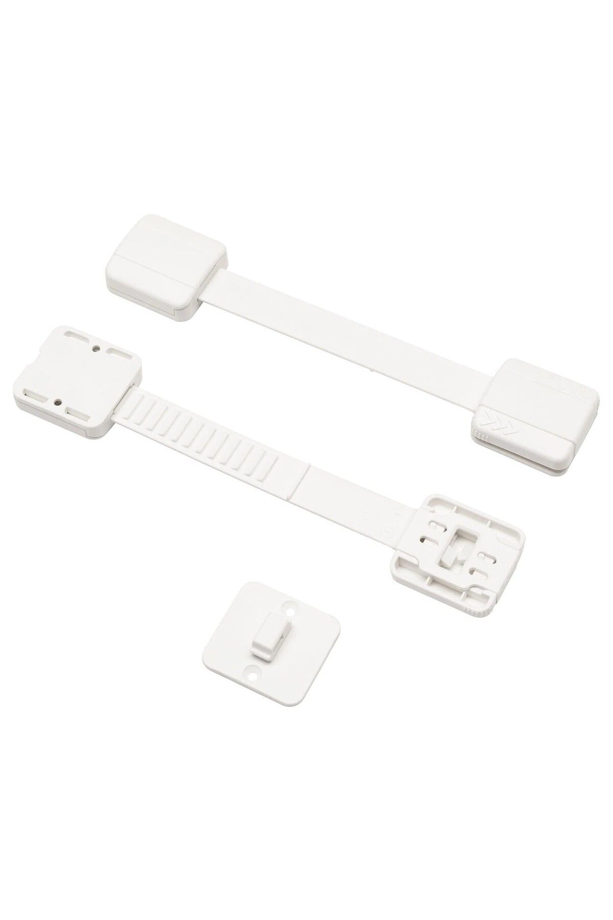 IKEA-Set of 4 Children's Cabinet Lock - Plastic Safety, White Drawer 4