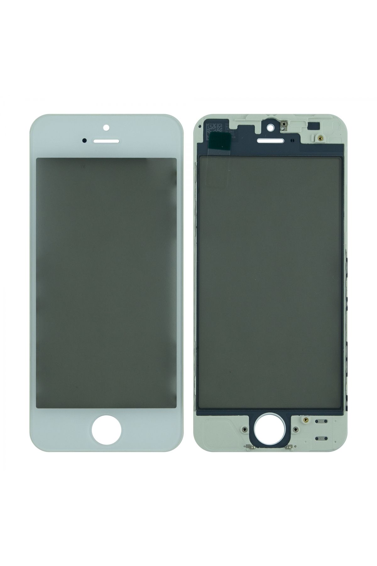 Nettech-Teknonet iPhone 5 Compatible Touch Lens Oca Polarized Frame - White 1