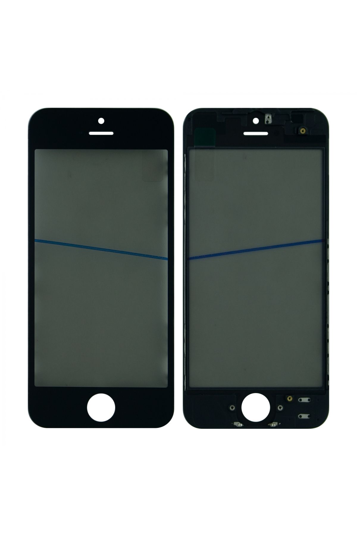 Nettech-Teknonet iPhone 5 Compatible Touch Lens Oca Polarized Frame - Black 1
