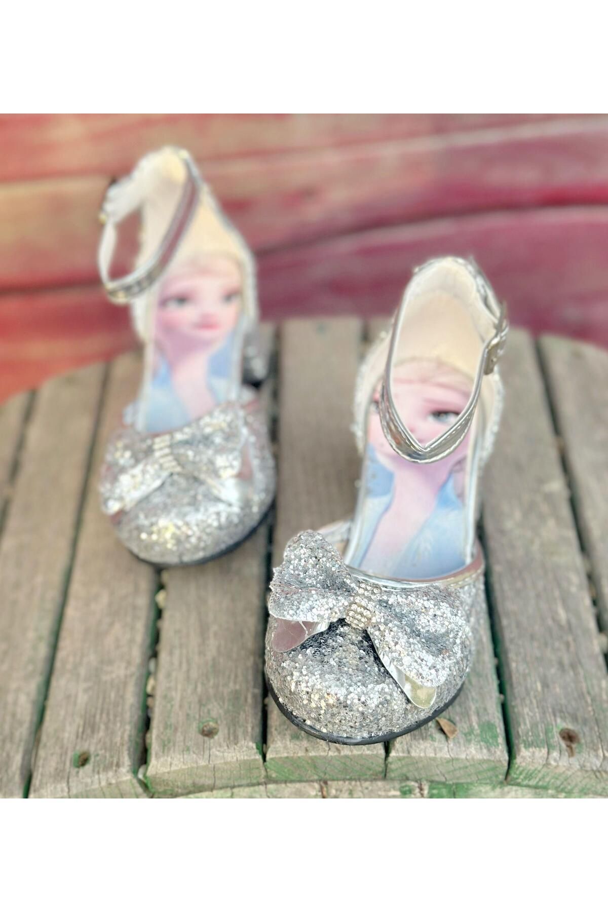 Surpie Shoes-Children's Heeled Shoes, Elsa Heeled Shoes, Children's Evening Dress Shoes 2