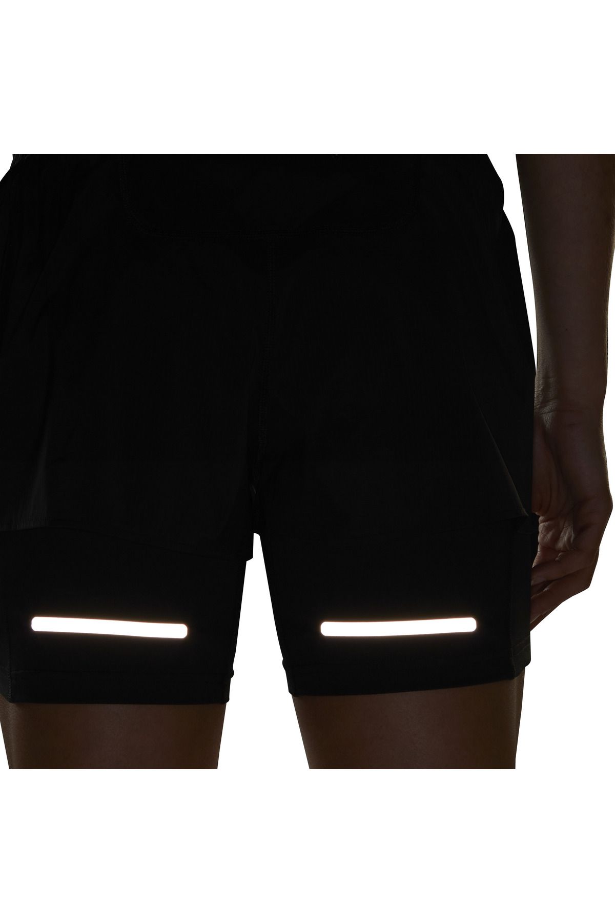 adidas-Ultimate Women's Shorts - Black, Two-in-One, IM1866 5