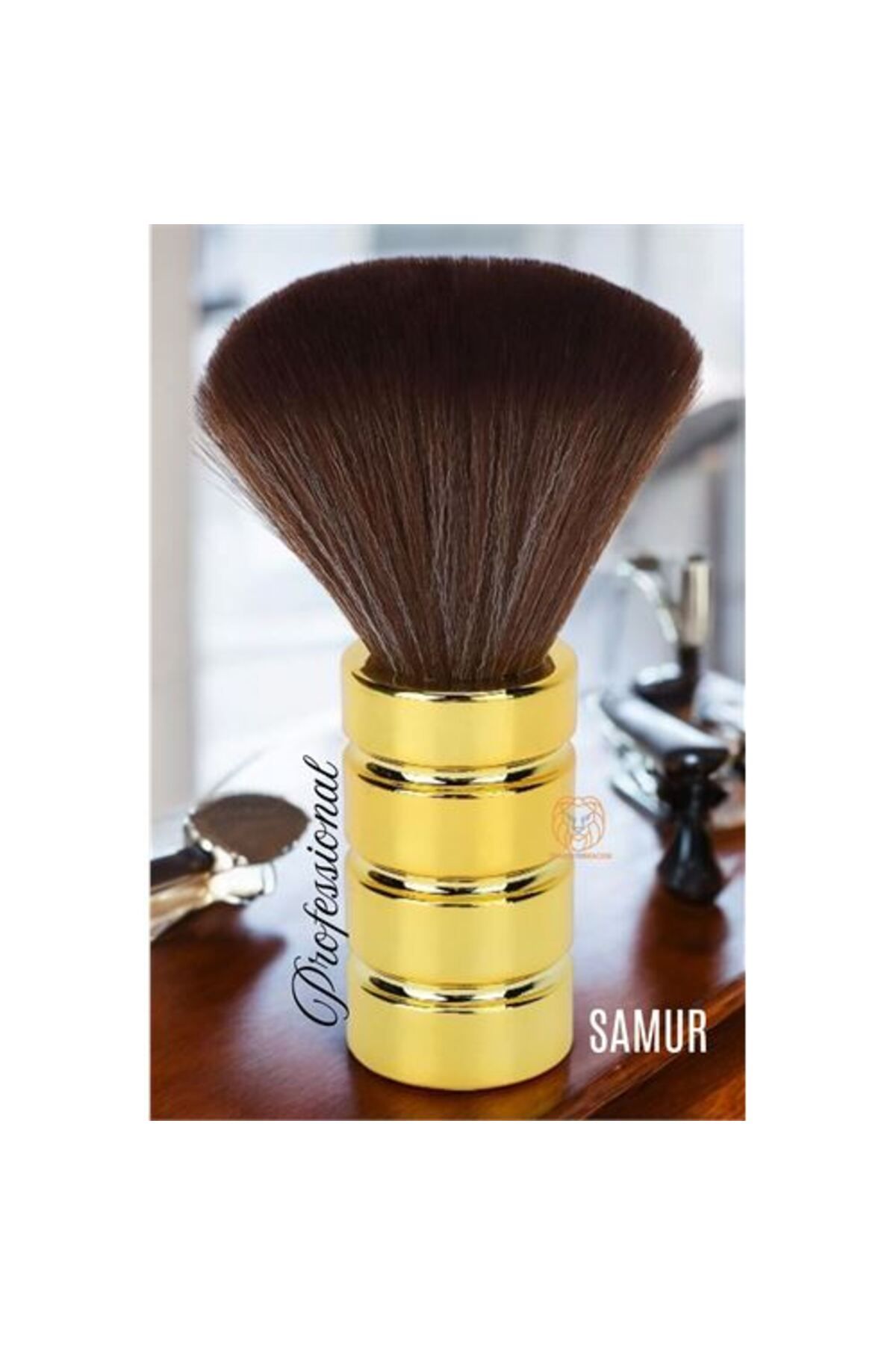 Lyrae Store Samur Kıl Ense Fırçası Gold Effect Absolute Professional - ALP6792-1747