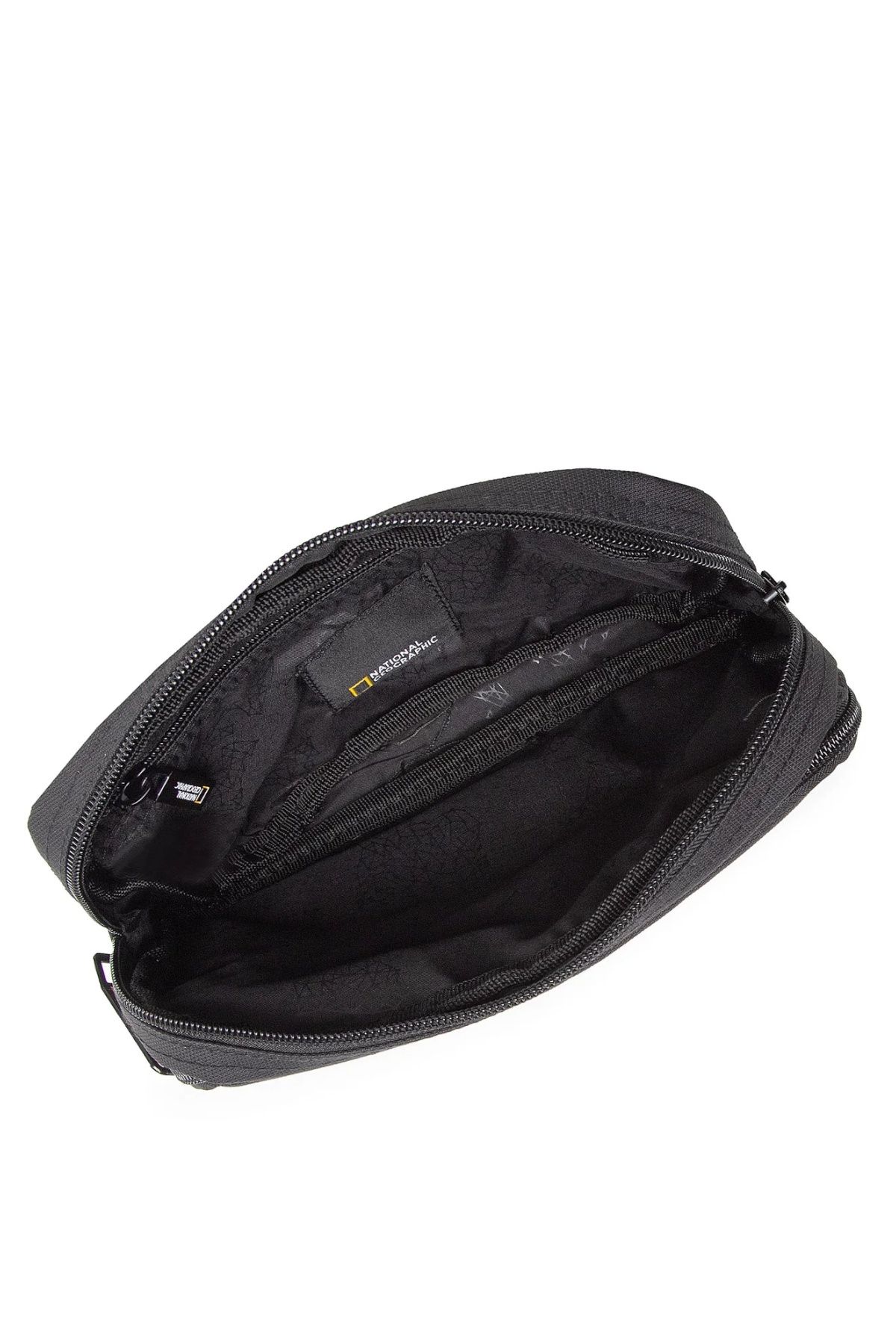 NATIONAL GEOGRAPHIC-Unisex Black Multi-Compartment Waist Bag - N00718.06 5