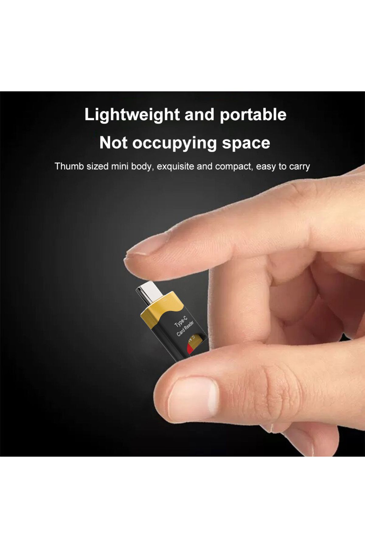 ALLOYSEED-Type C To Micro-SD TF Card Reader Adapter OTG Smart Memory Card Reader USB3.0 Flash Drive Adapter... 5