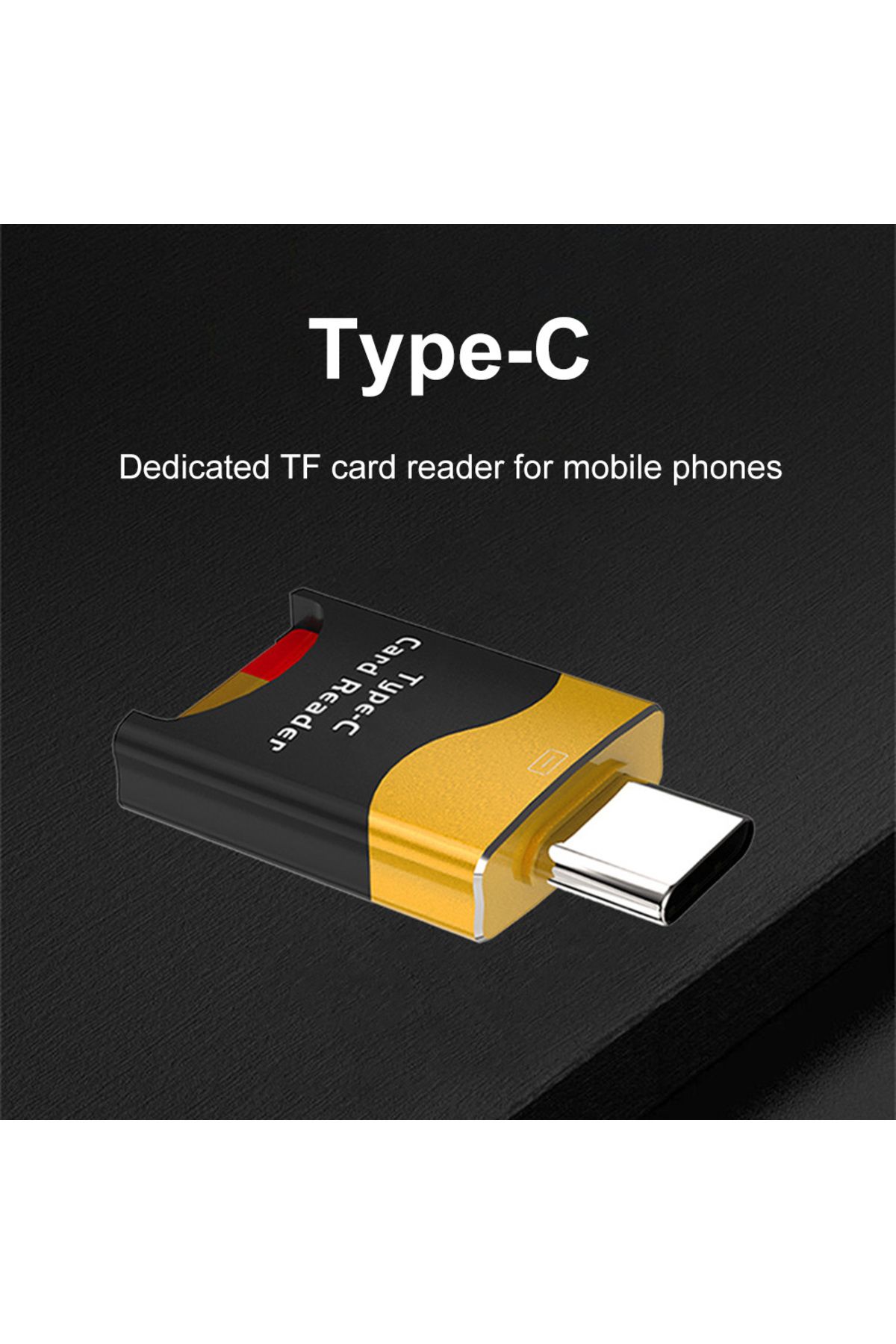ALLOYSEED-Type C To Micro-SD TF Card Reader Adapter OTG Smart Memory Card Reader USB3.0 Flash Drive Adapter... 4