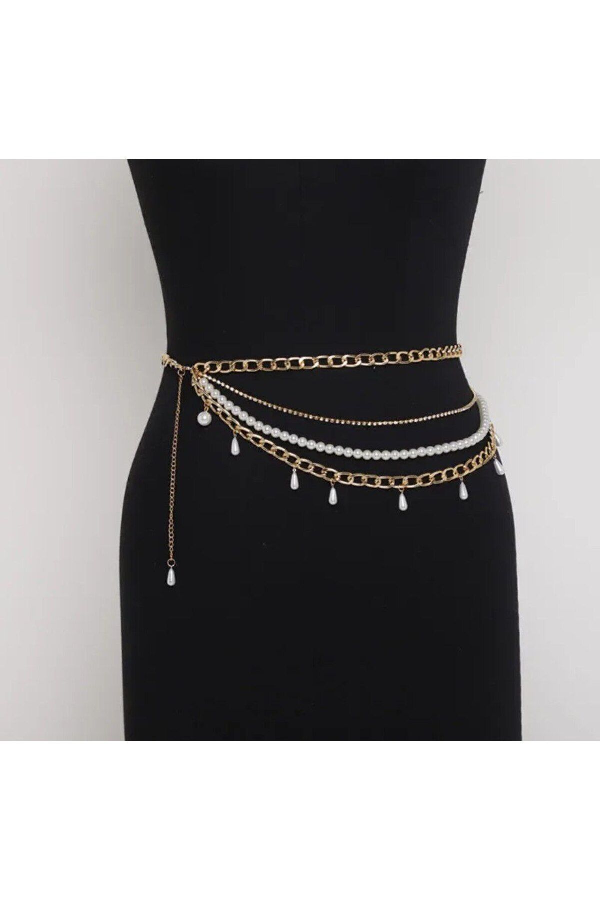 MODAMAYS-Pearl Waist Belt 1