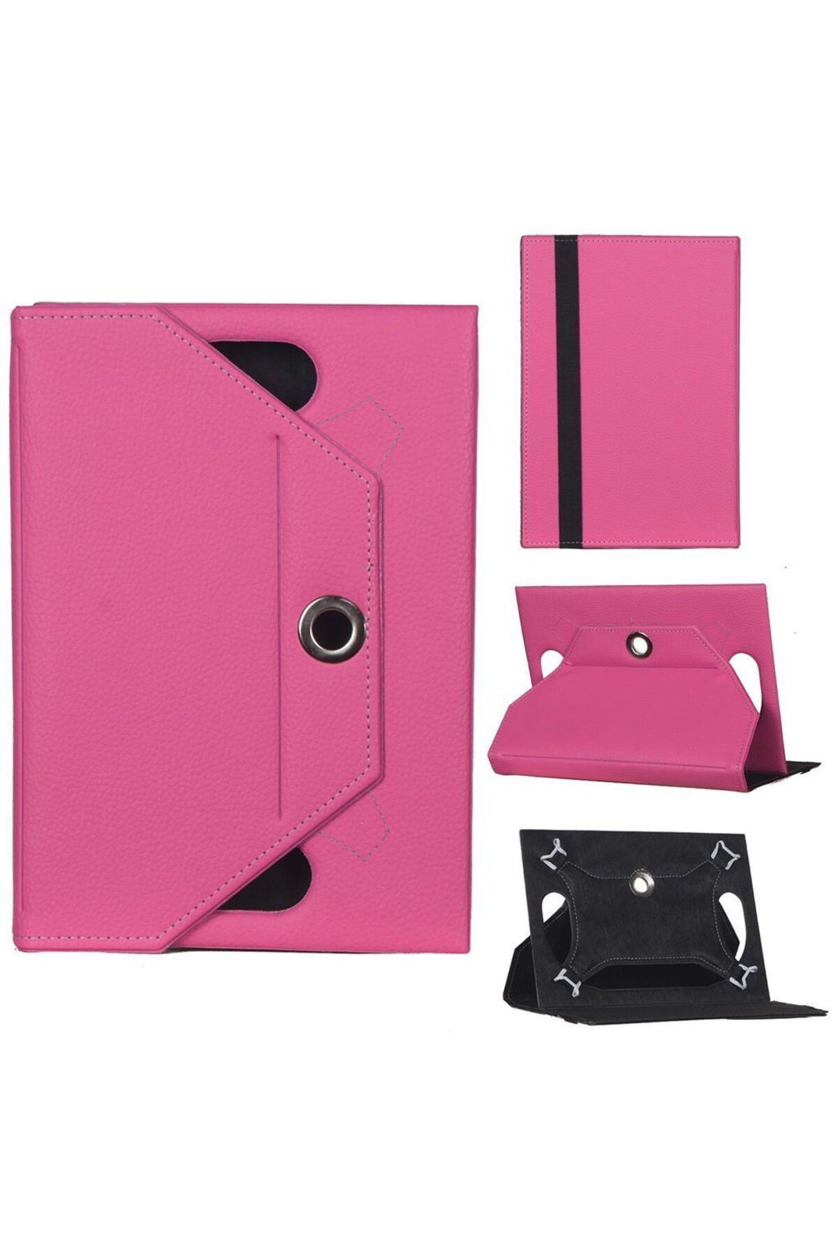 EYKA ELEKTRONİK Mediacom SmartPad i10 3G Universal Standlı Tablet Kılıfı Pembe