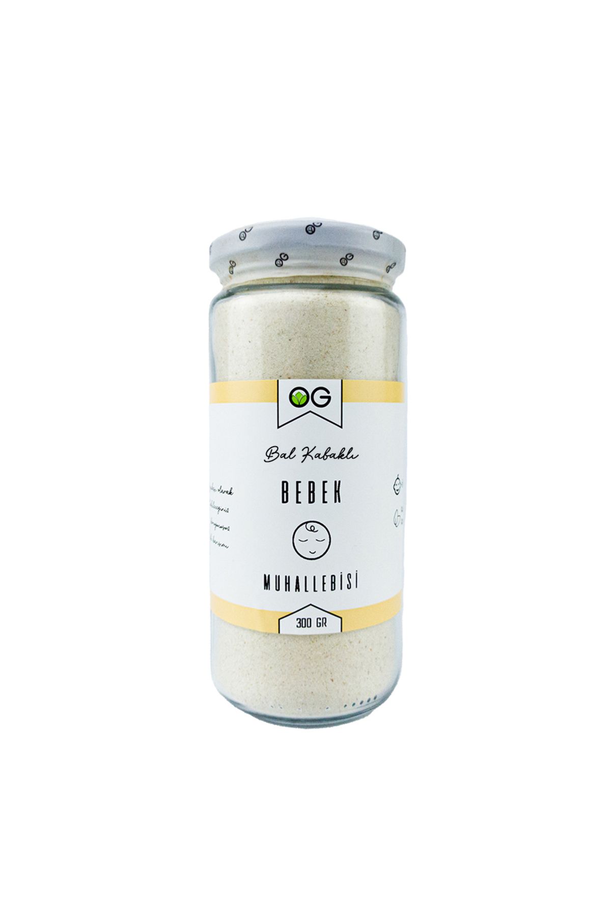 OG natural Bal Kabaklı Bebek Muhallebi Karışımı 300 gr