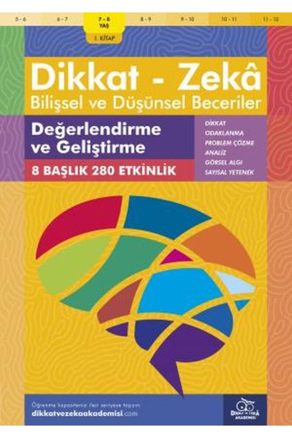 Türk Dil Kurumu Yayınları Değerlendirme ve Geliştirme (7-8 Yaş) - Dikkat Zeka