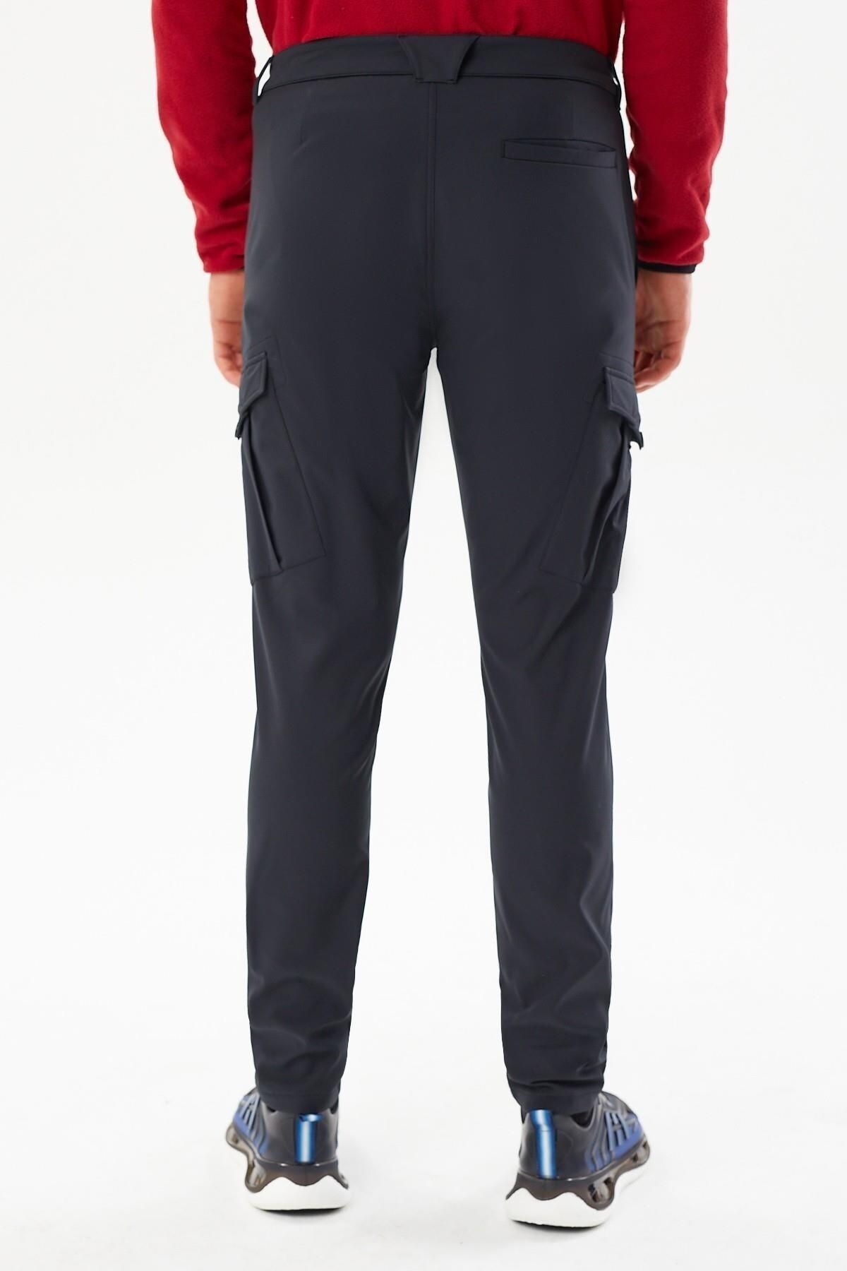 Exuma-Pantaloni negri pentru bărbați - 2413060   Model 3