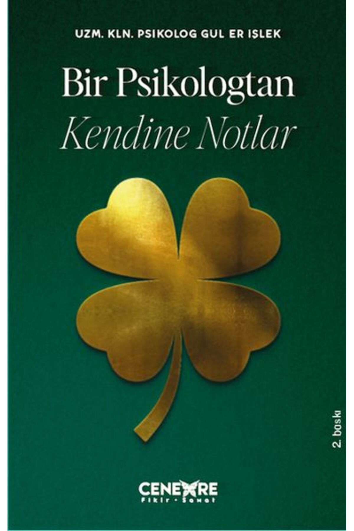 Karma Kitaplar Bir Psikologtan Kendine Notlar kitap (Korunakli Posetle)
