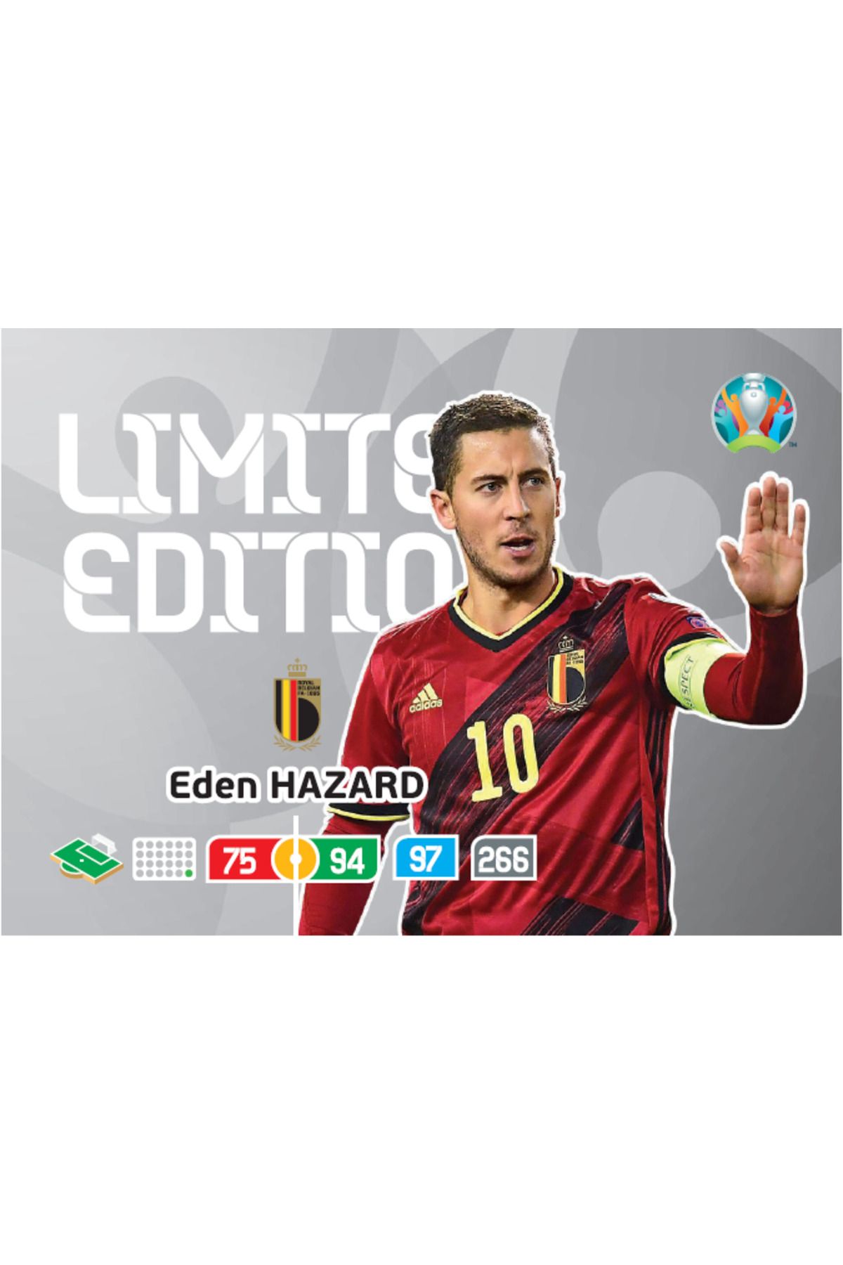 Panini-Adrenalyn XL - Euro 2020 Football Cards, Eden Hazard Limited Edition 1