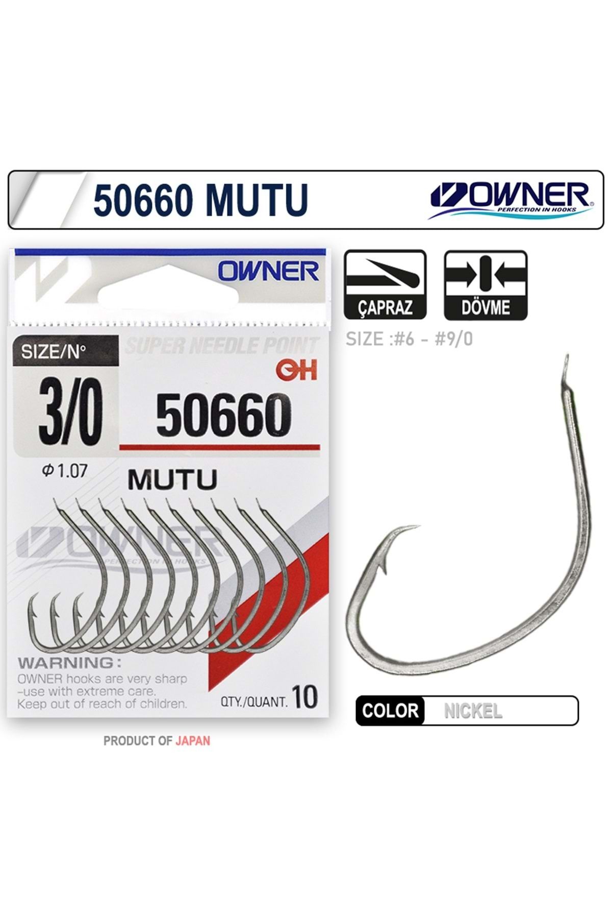 Owner 50660 Mutu White Iğne - 4/0