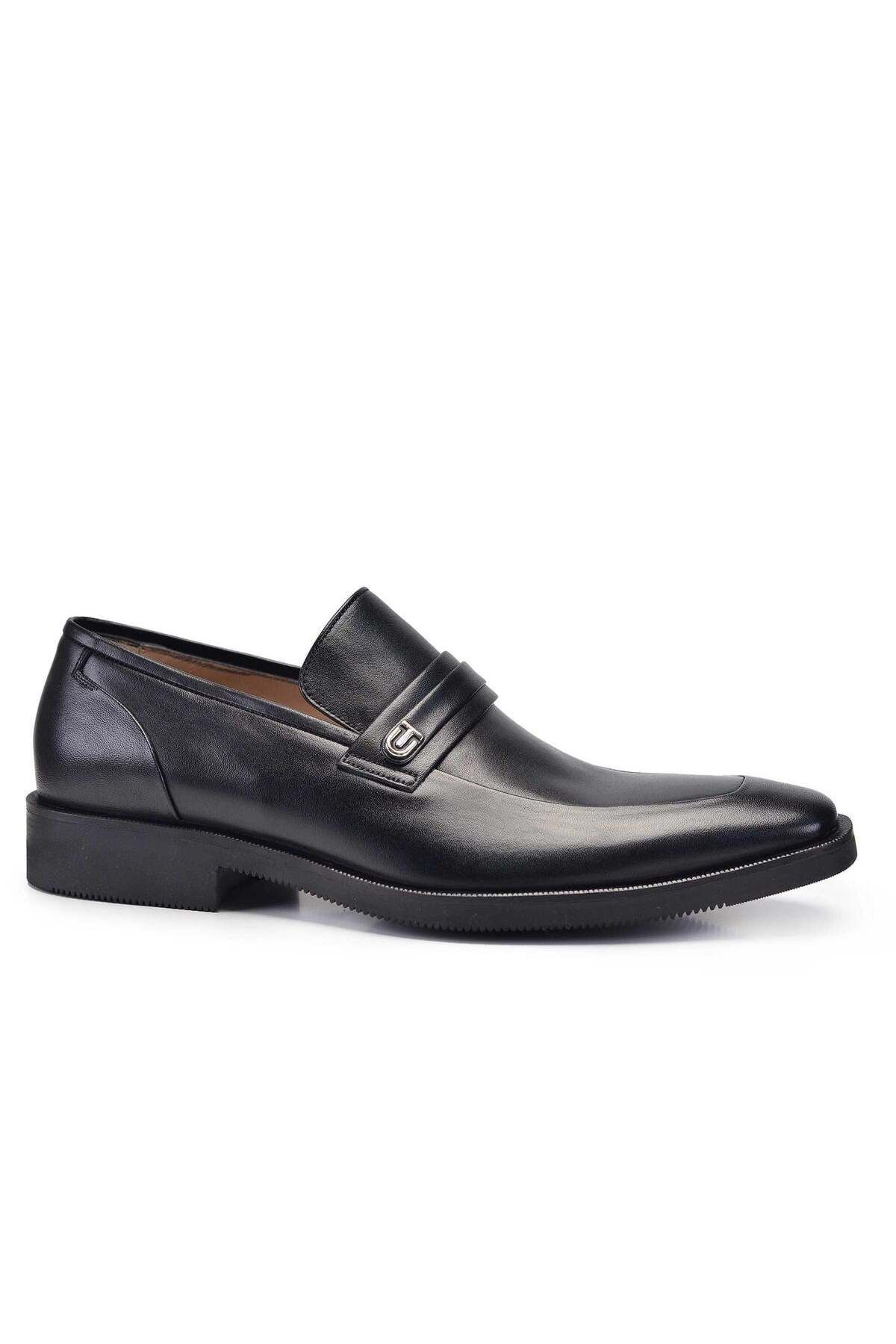 Nevzat Onay-Black Casual Loafer Men's Shoes -11341- 2