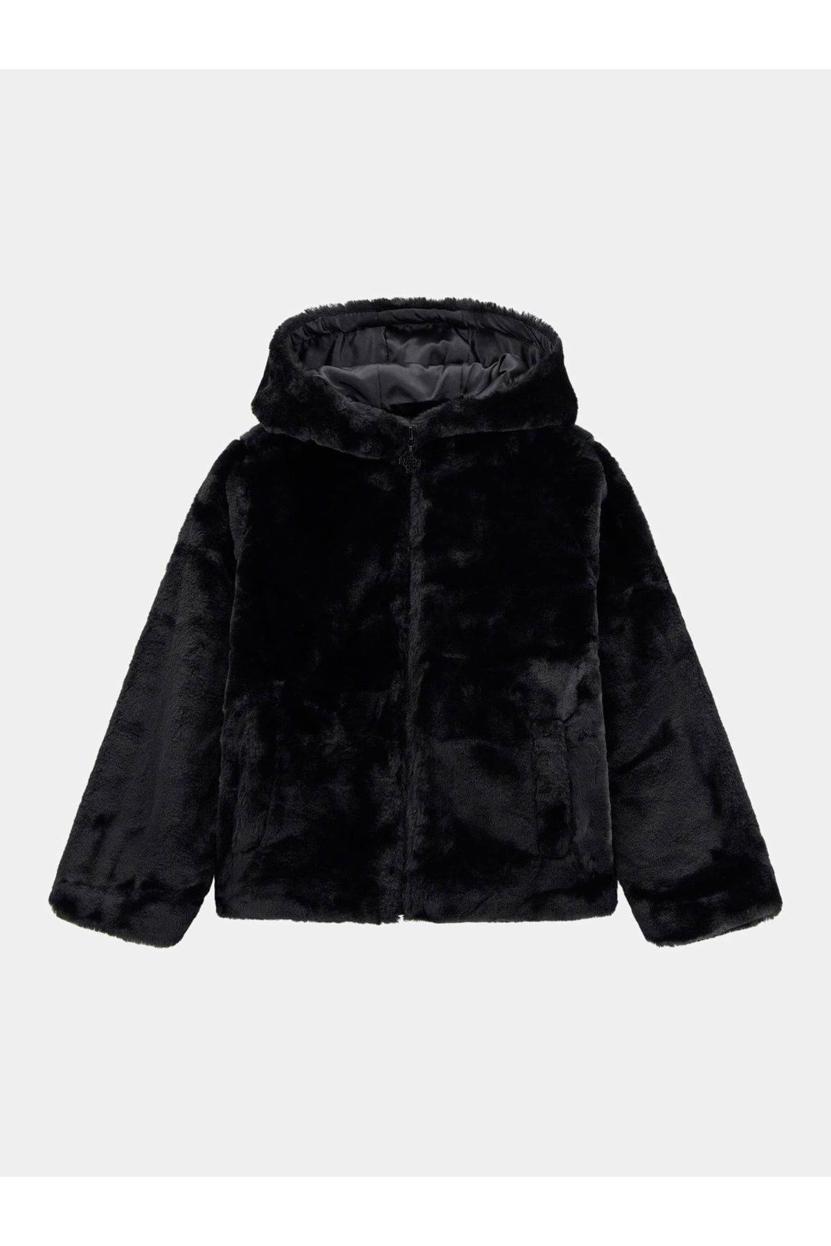 Guess-Faux Fur Hooded Jacket 1