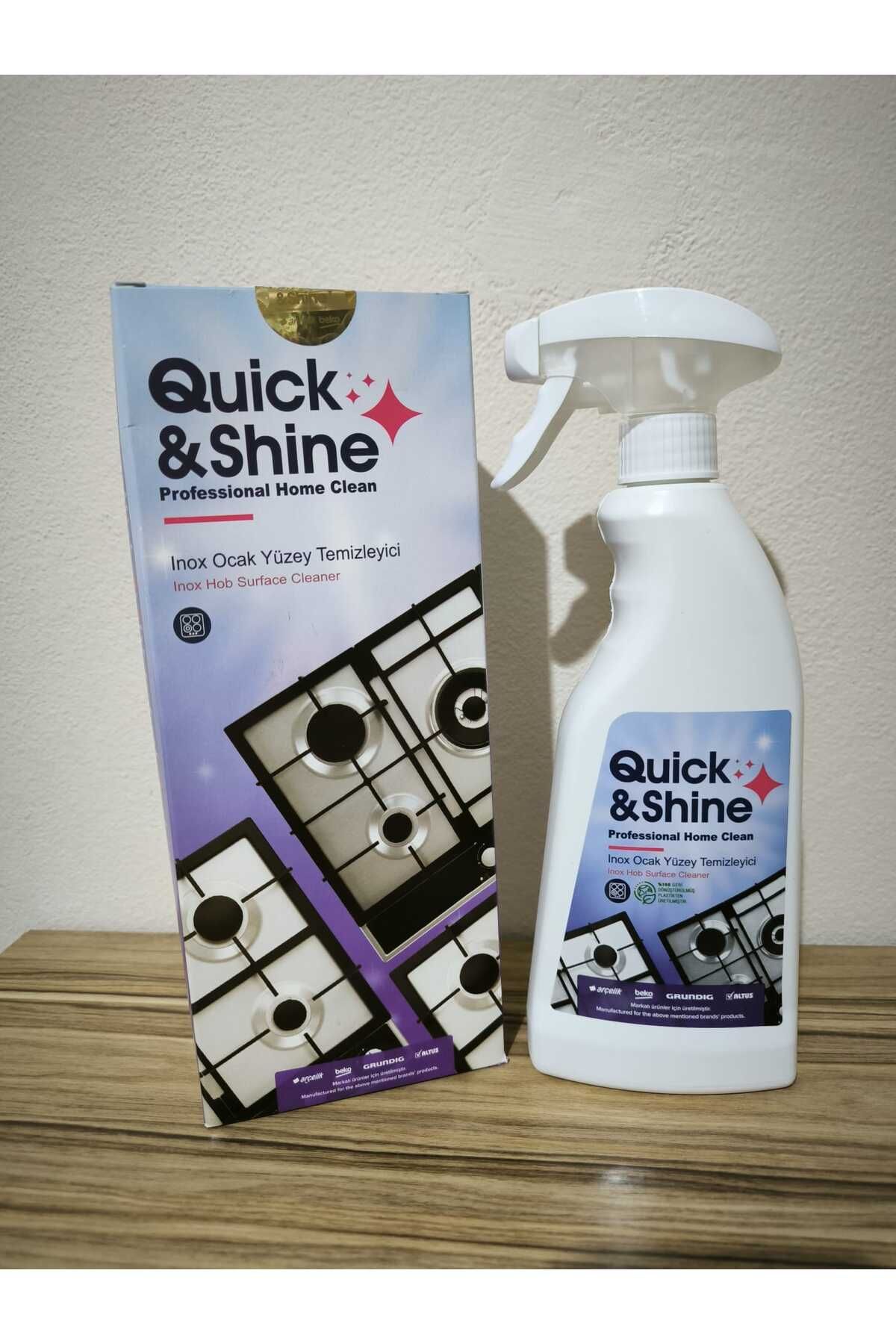 Quick&Shine INOX OCAK YÜZEY