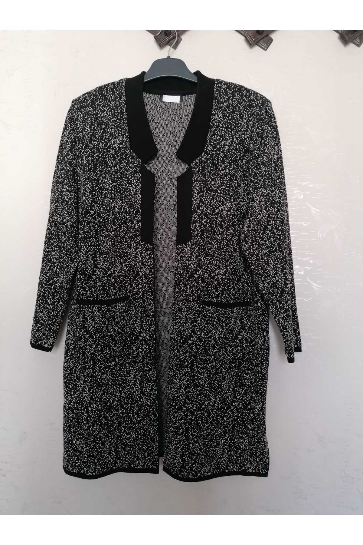 anne moda ankara-Χειμώνας, Λεπτός, 1ος. ποιότητα, Μάλλινο μείγμα, Πλεκτό Παλτό 1