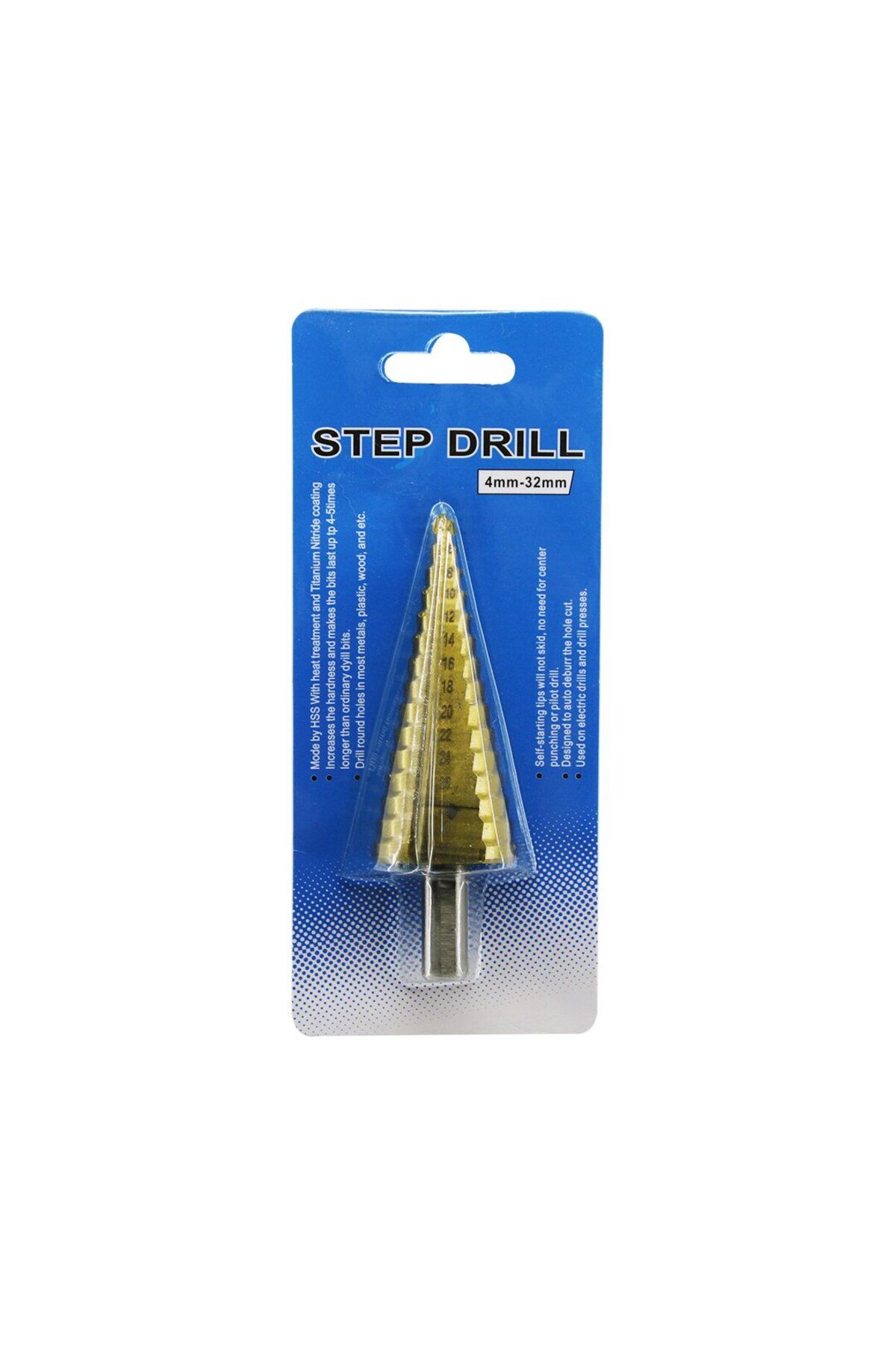 Kapamarka HSS KADEMELİ MATKAP UCU 4-32MM