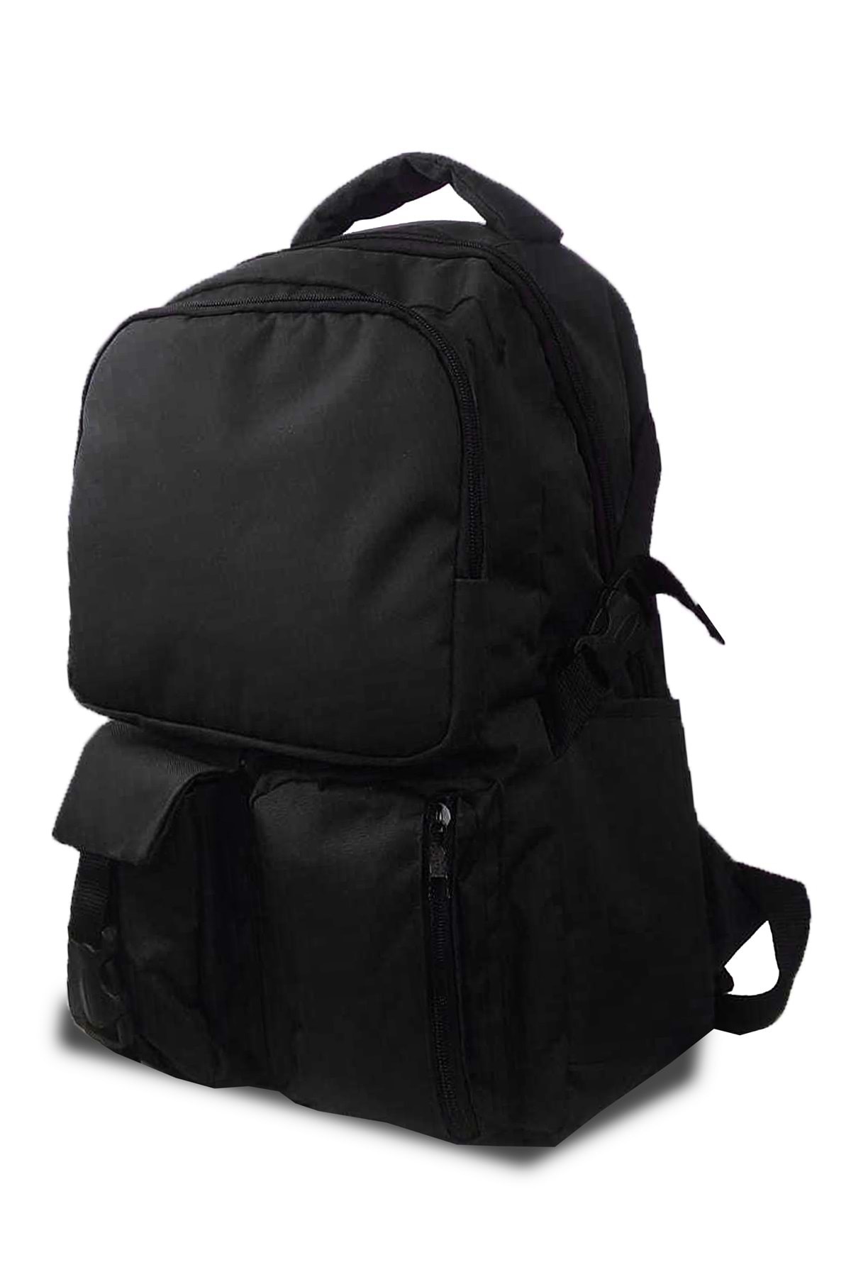 Bagorama Bullet Unisex Cepli Laptop, Kamp, Günlük Ve Okul Sırt Çantası - Siyah görsel 2