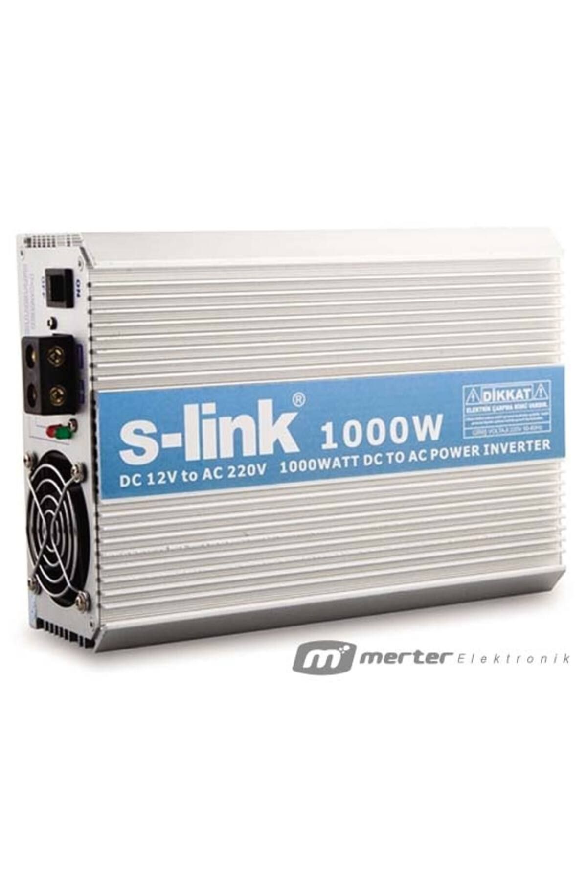 Genel Markalar S-LINK SL-1000W 12 VOLT - 1000 WATT INVERTER (4567)