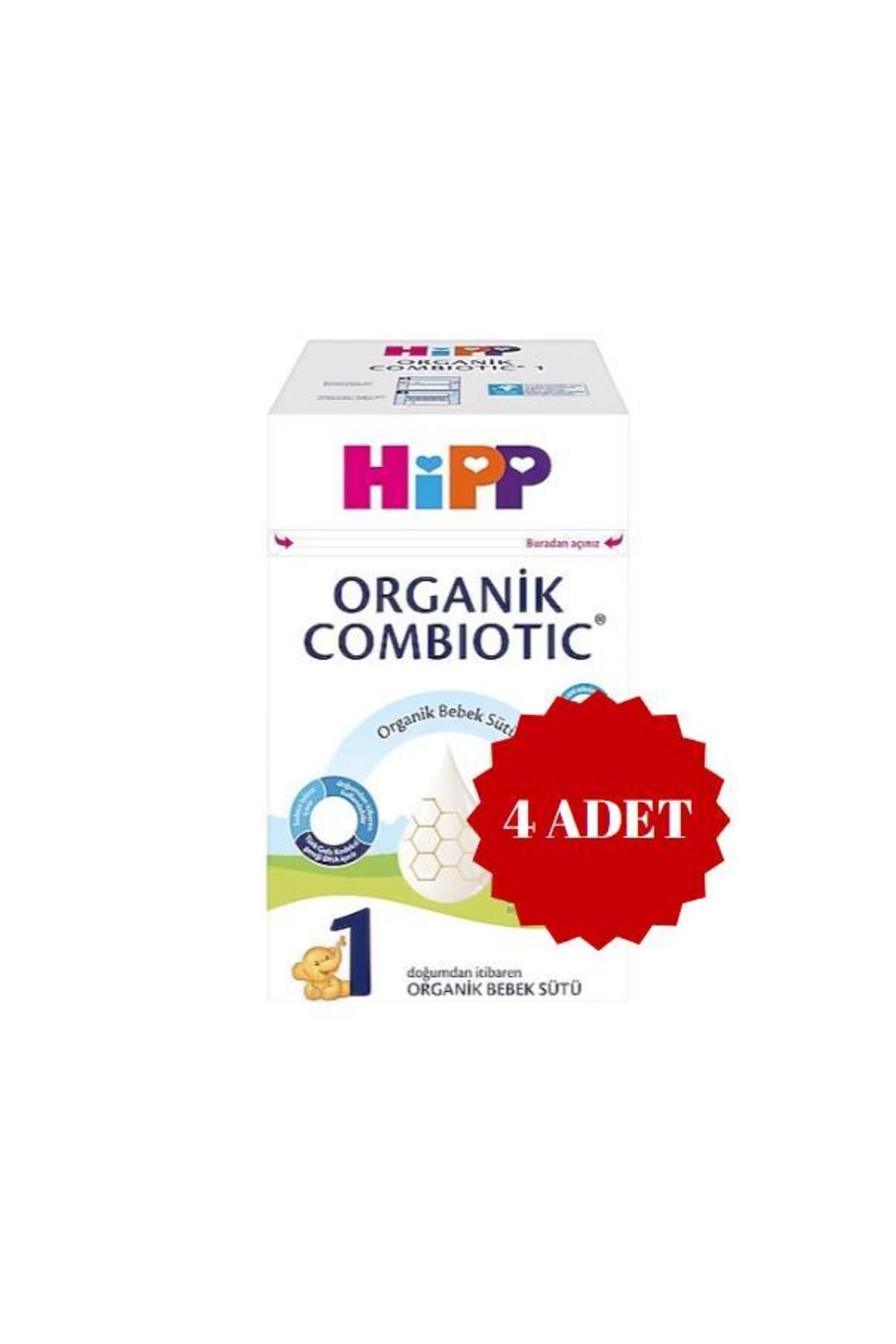 Hipp Organik Combiotic Bebek Sütü 1 Numara 800 gr 4 Adet