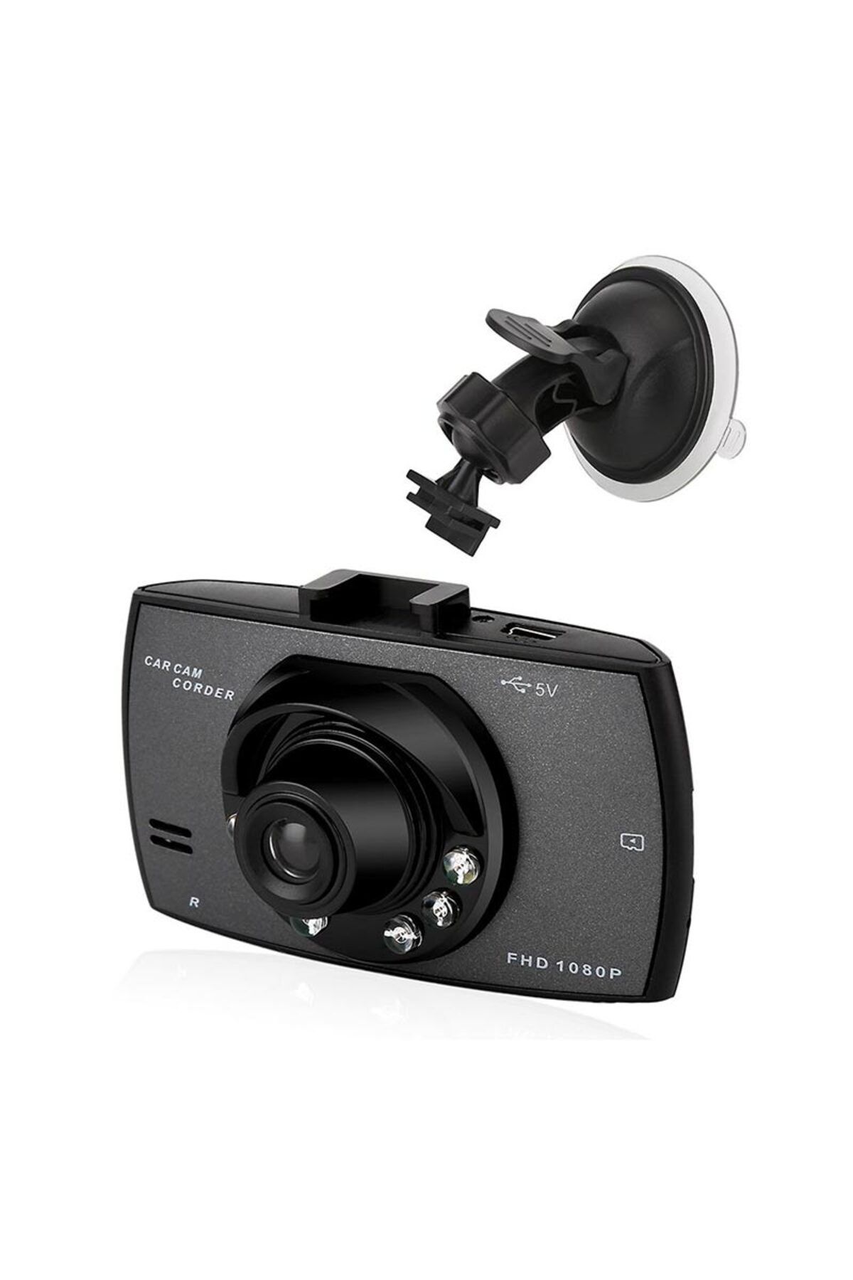 Qirora 2.7 EKRANLI 5 MP HD TEKLİ ARAÇ KAMERA (32GB DESTEKLİ) (4614)