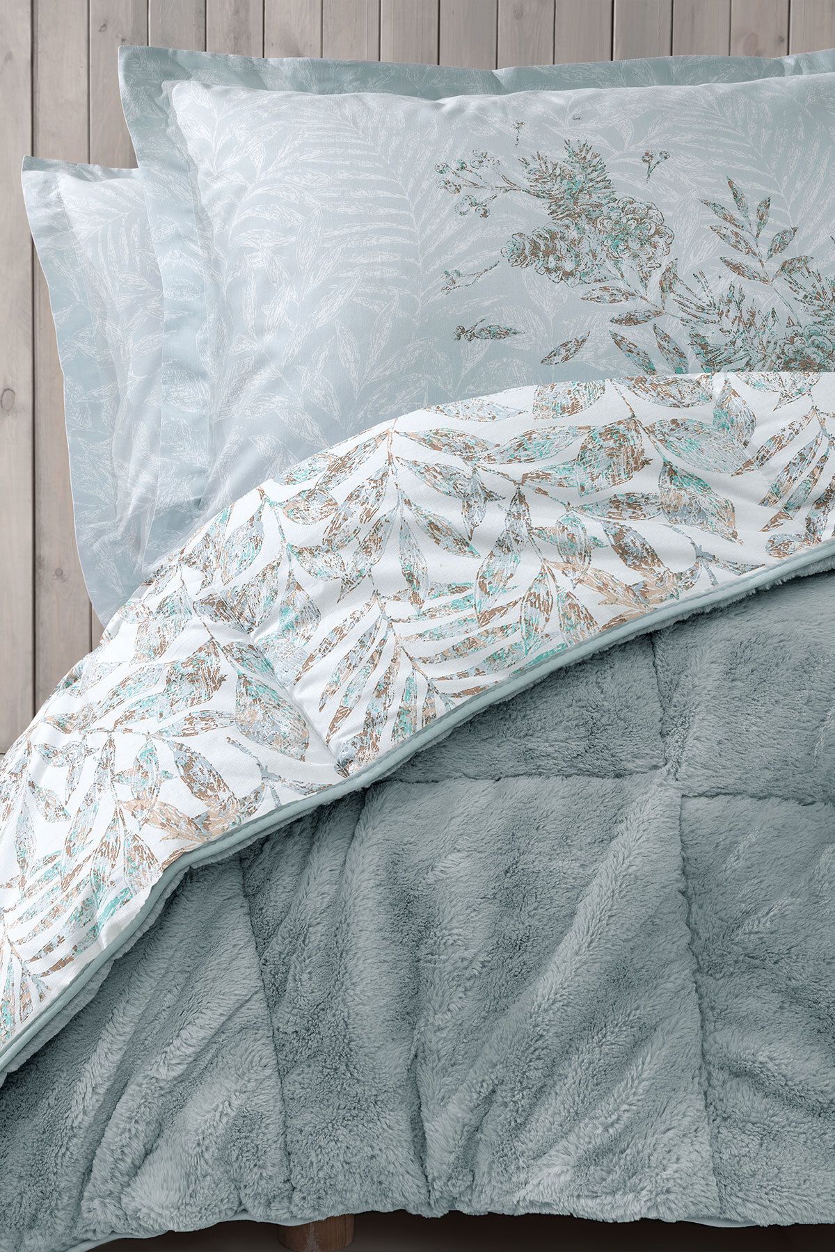Yataş-Moina Single Triola Sleeping Set - Mint 2