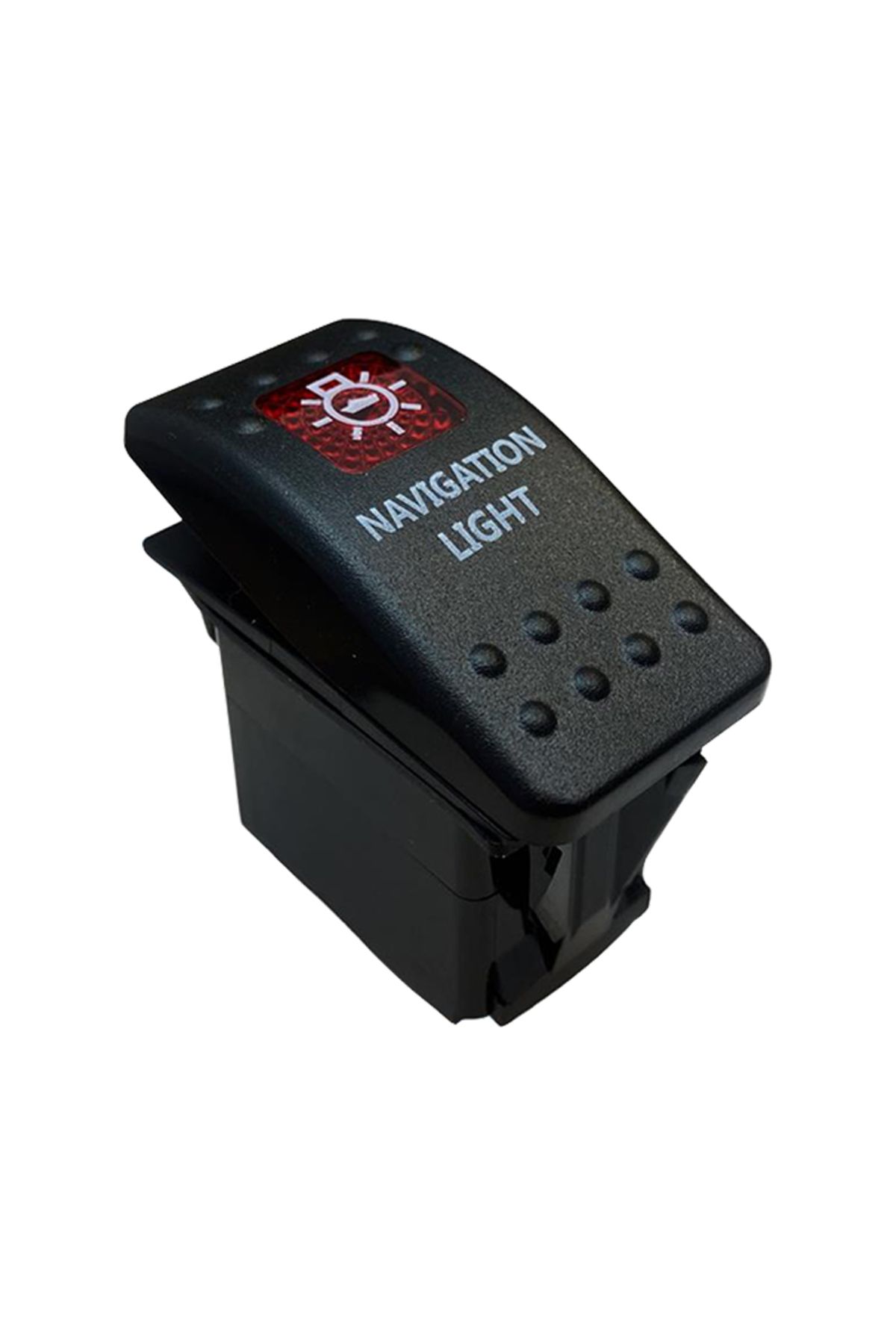 Go İthalat NAVİGASYON LAMBASI IŞIKLI 3P ON-OFF 12-24V MARIN SWITCH (IC-134M-S1) (4401)