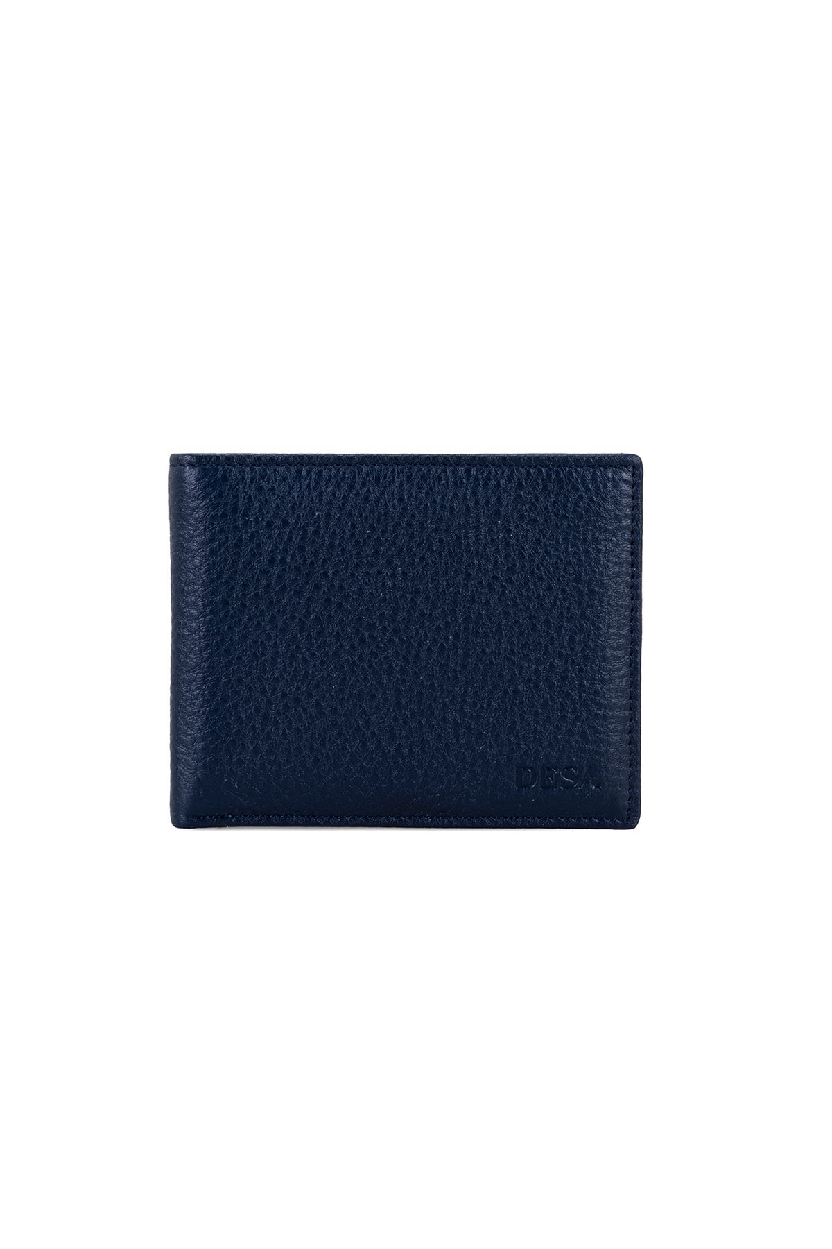 Desa-Barry Navy Blue Men's Leather Wallet 2