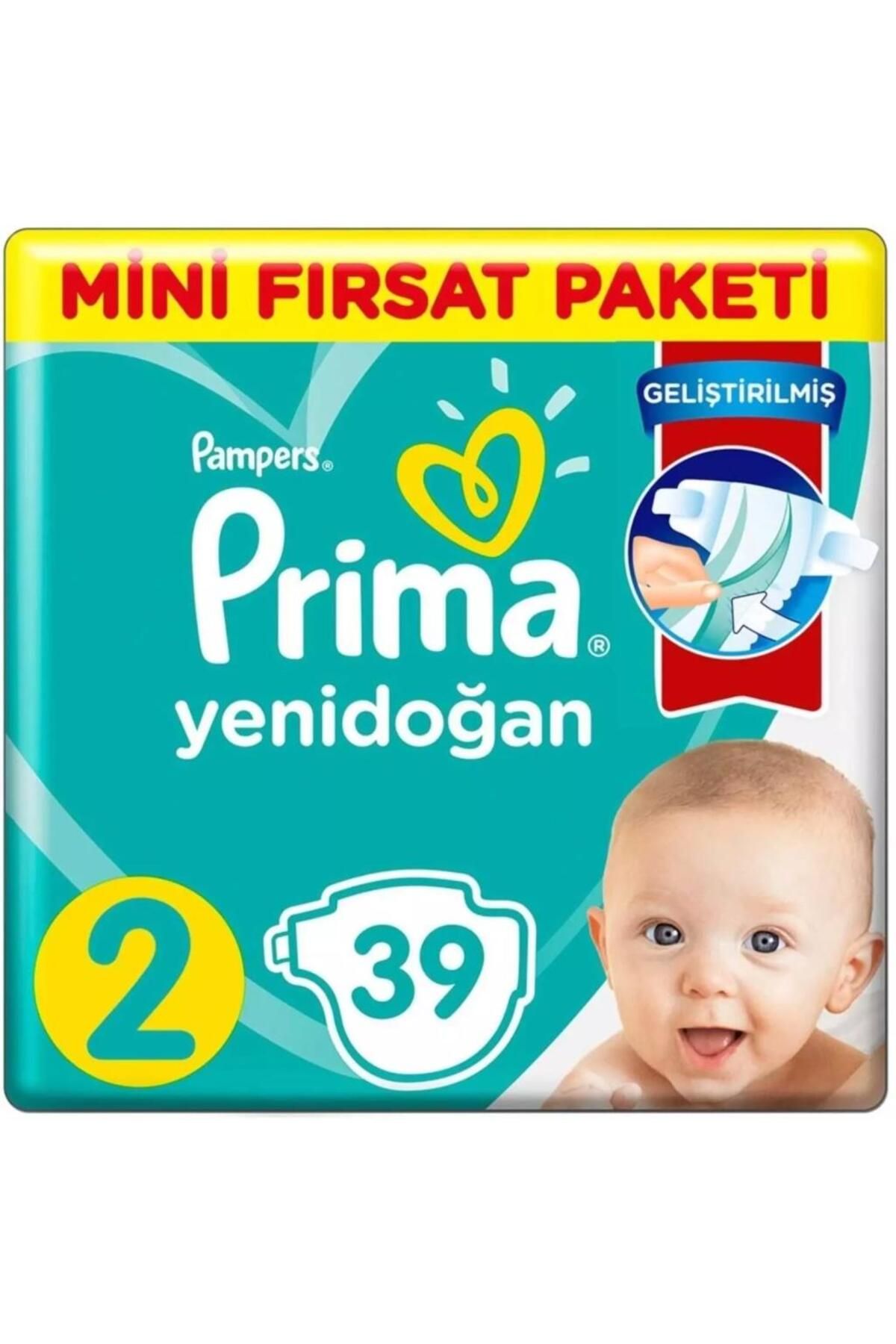 Liodora Bebek Bezi Aktif Bebek Standart Paket 2 Beden 39 Adet