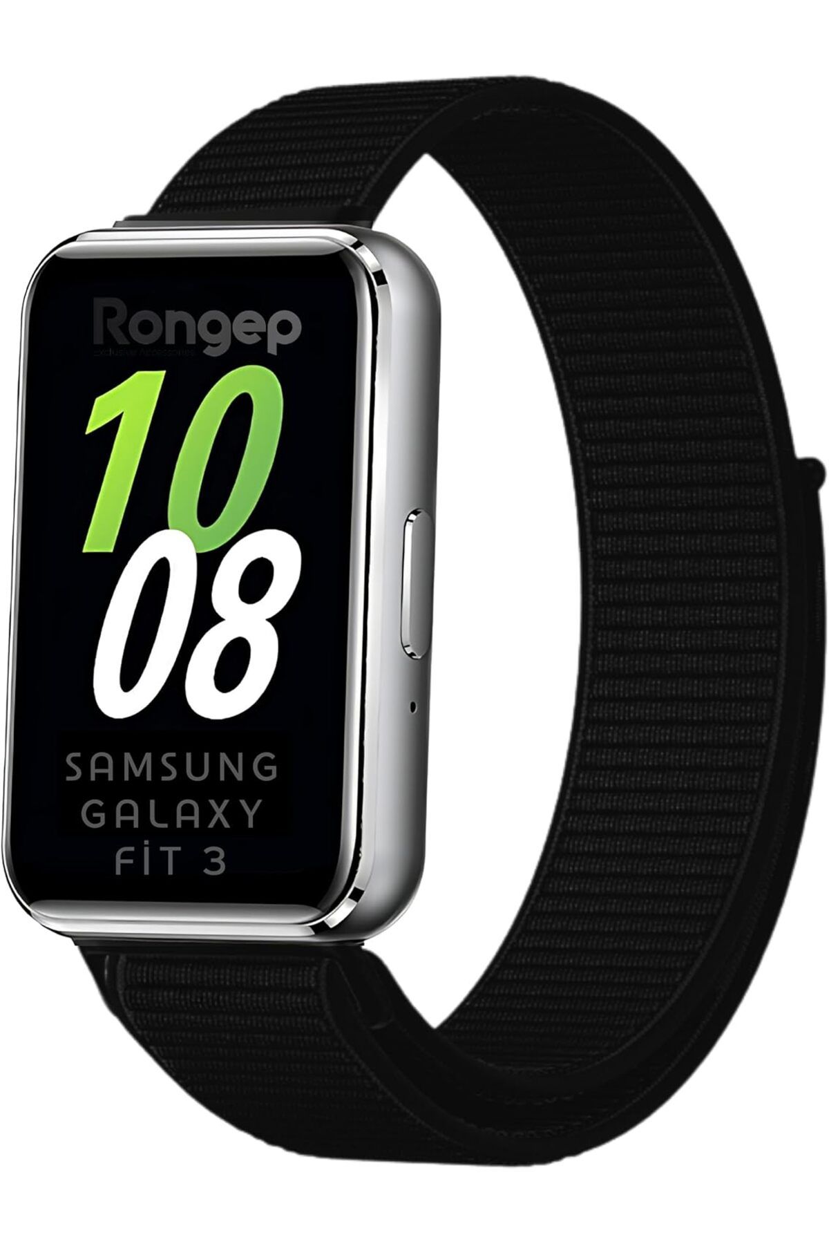 YILTER-Shpy Compatible with Samsung Galaxy Fit 3 Wicker Fabric Cord Non-Sweating Non-Irritating Skin 1