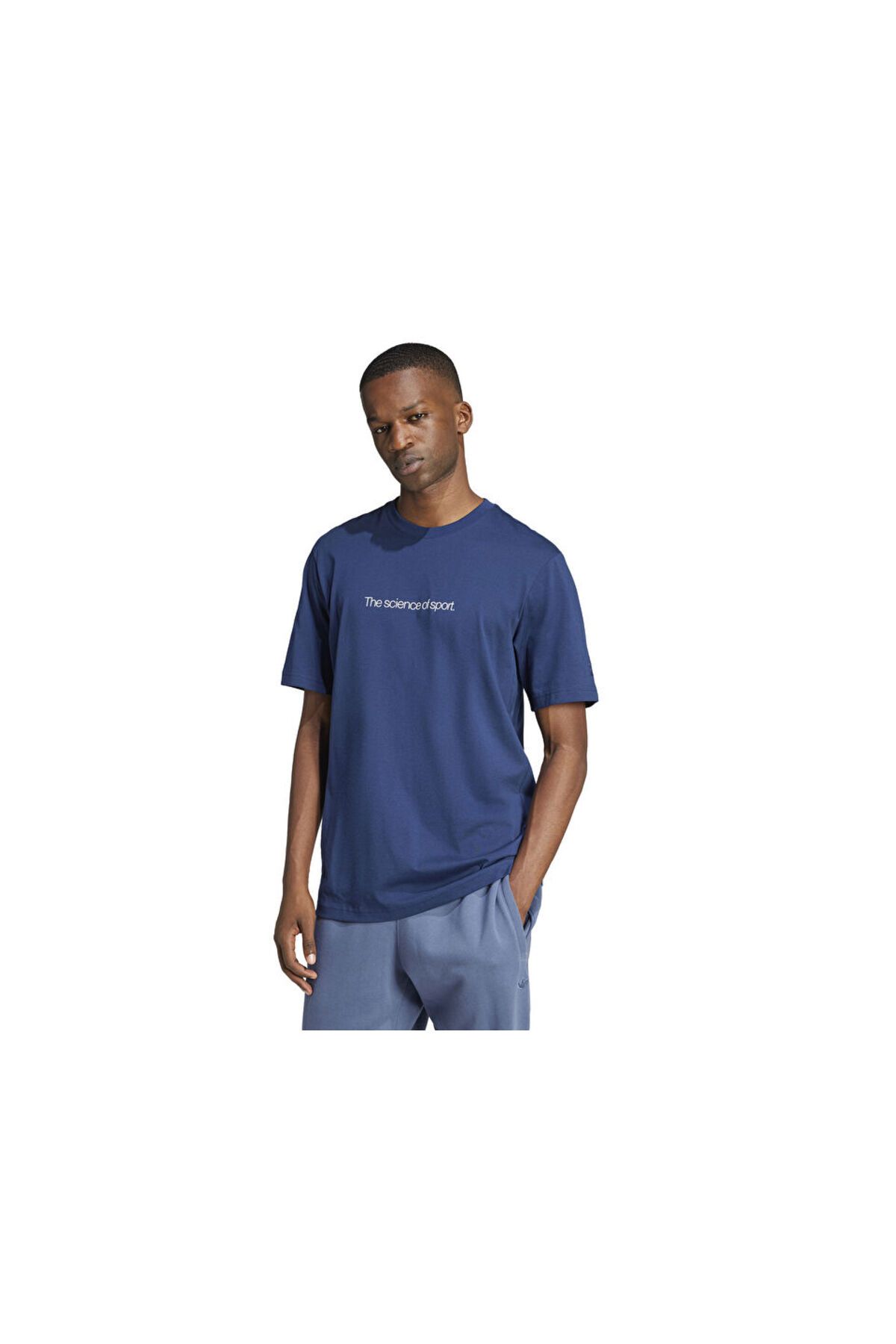 adidas-Tricou casual albastru pentru bărbați - IZ2589 1