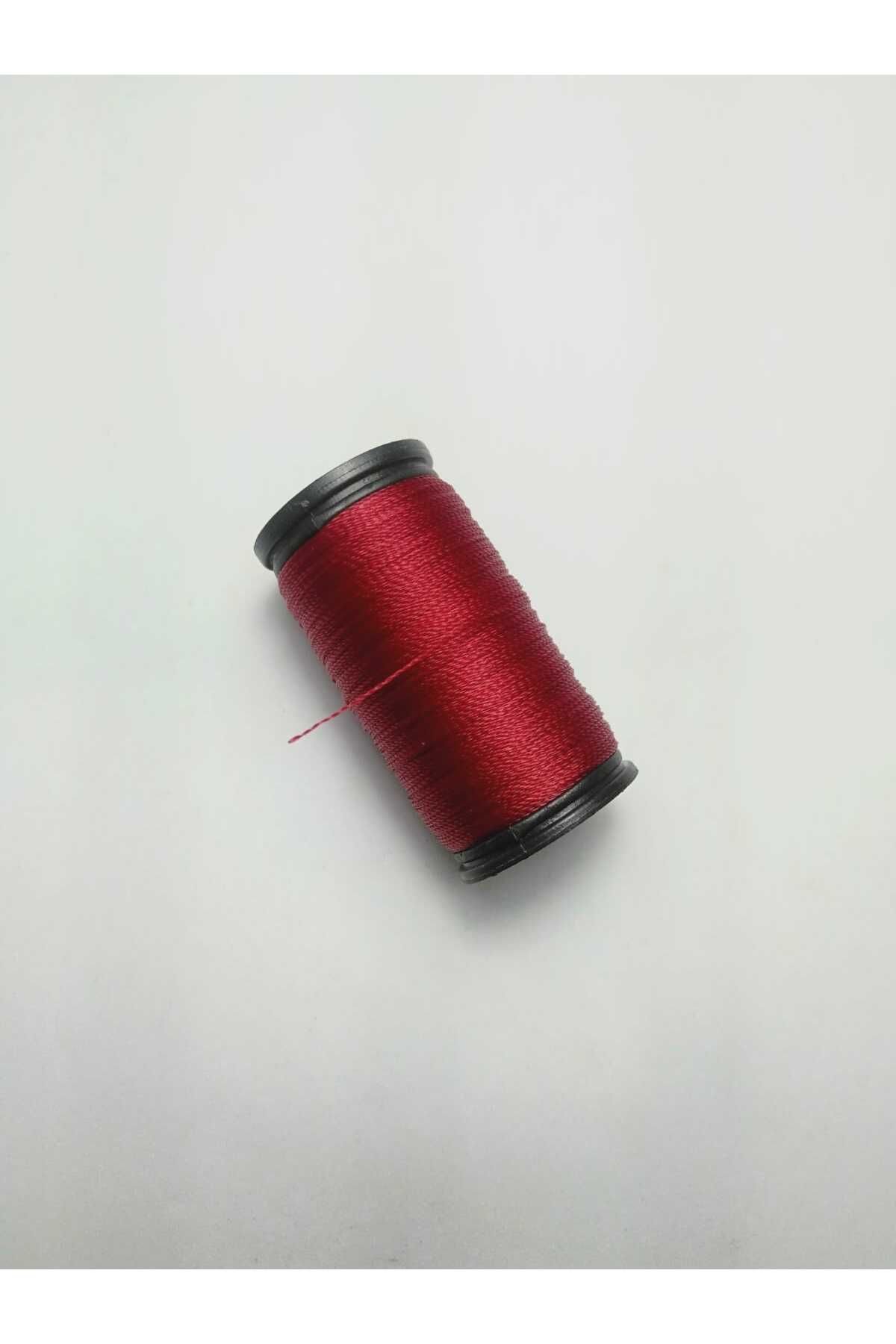 Eskişehir hobi sanat-0.2 mm 60 Meters Rosary String Dark Red Color (Thinest Rosary String) 2