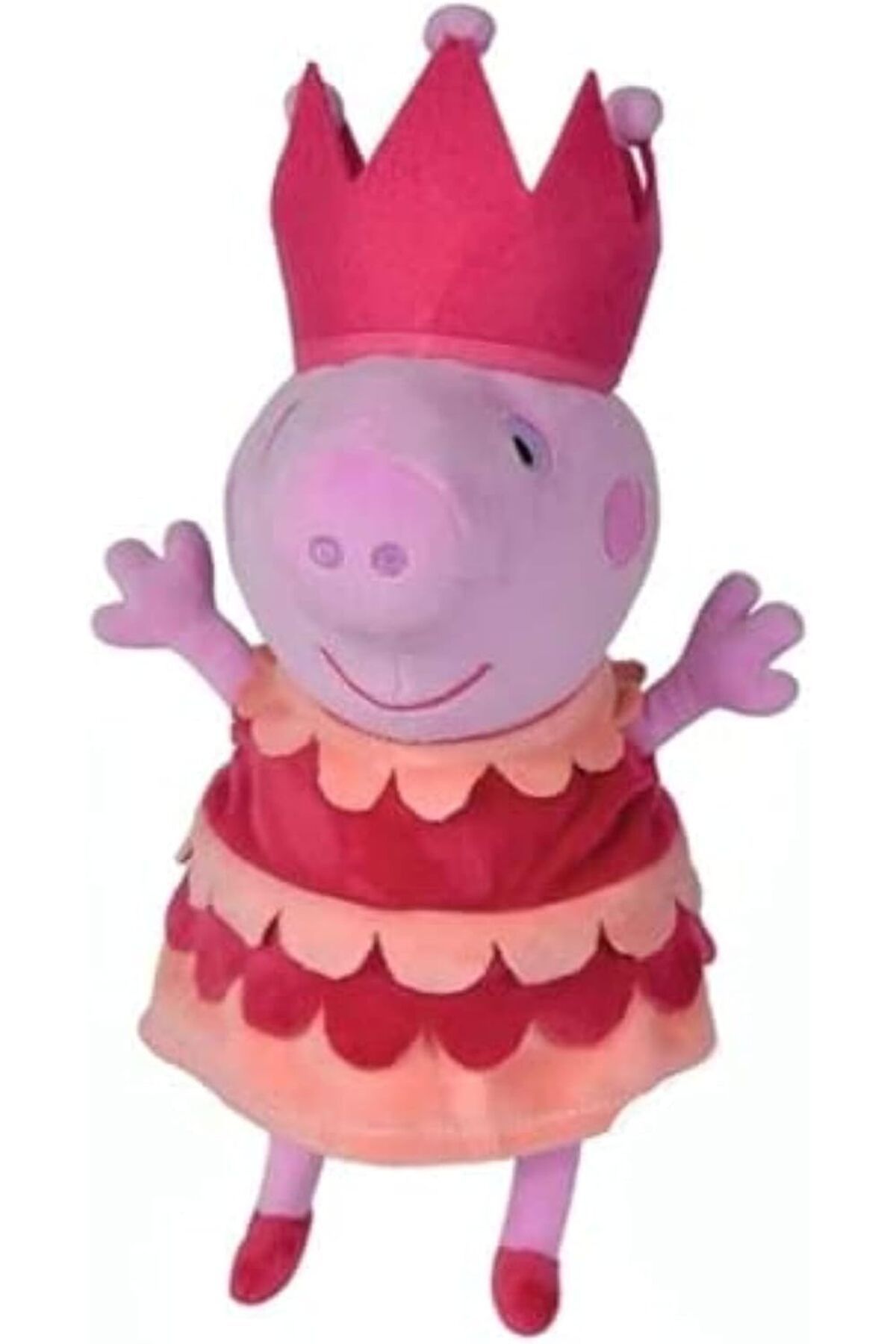 yusuftex srht 109261013, Peppa Pig Peluş Oyuncağı, Kostümlü Arkadaşlar, 20-22 cm Uzunluk, Prenses, Arı