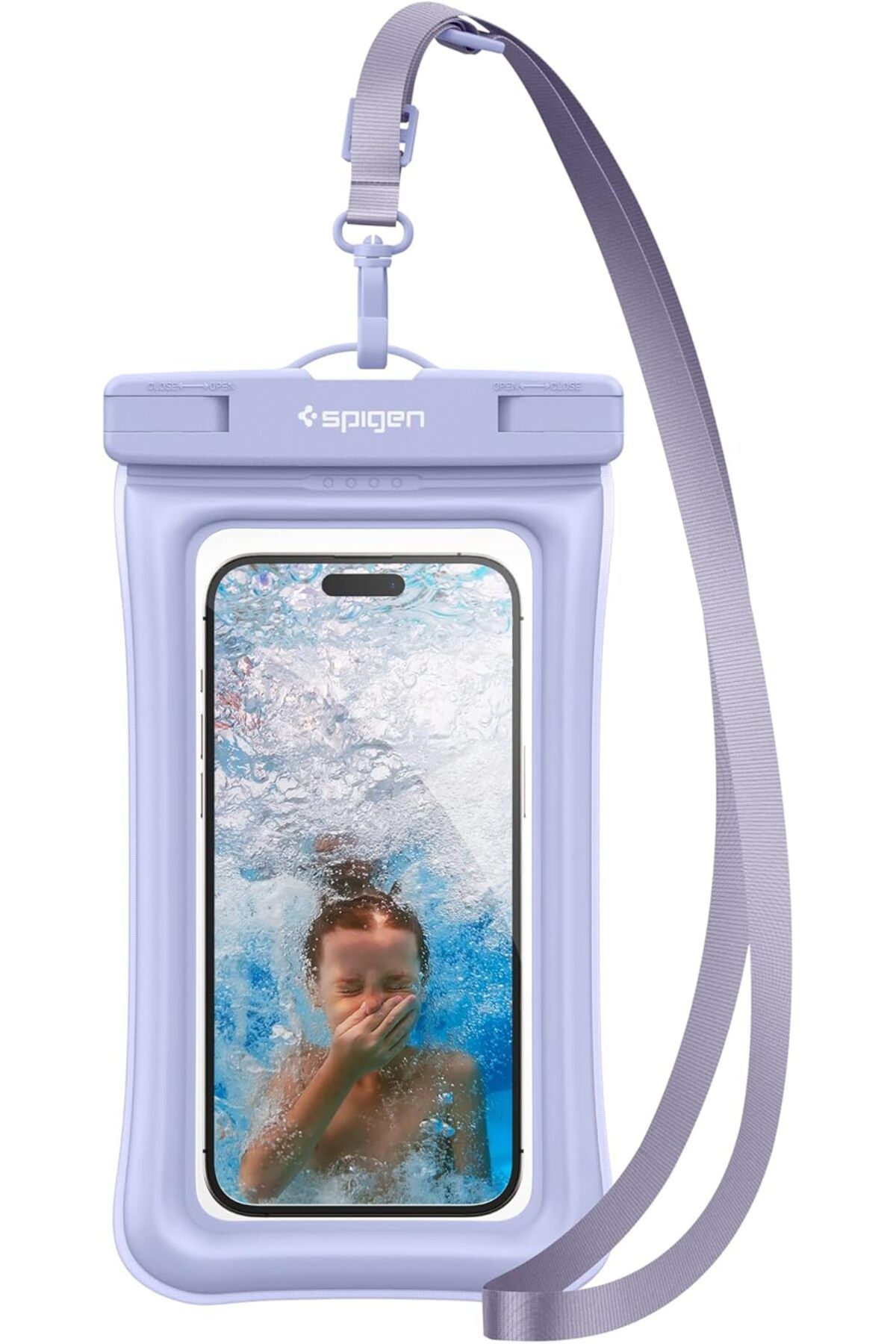 MCreative crashop Aqua Shield Floating WaterProof iPX8 Sertifikalı Su Geçirmez Yüzer Kılıf A610 Deniz Mav