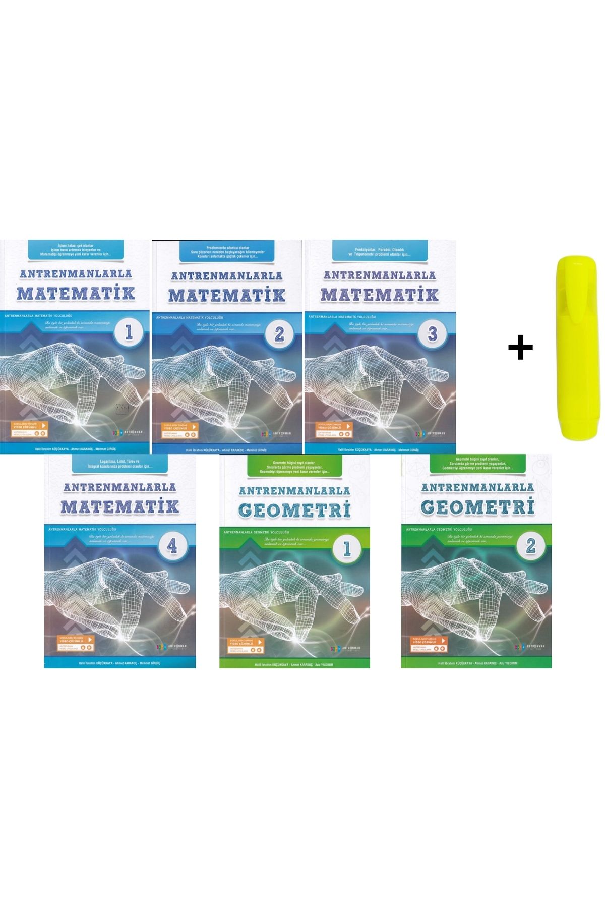 Antrenman Yayıncılık Antrenmanlarla TYT AYT Matematik ve Geometri Seti Toplam 6 Kitap