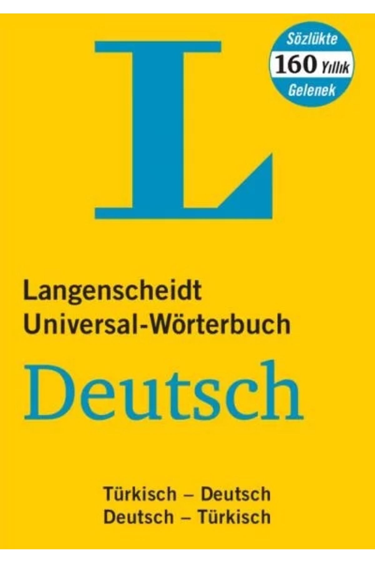 Genel Markalar Langenscheidt Universal-worterbuch Türkisch Türkisch-deutsch / Deutsch-türkisch Kolektif - Kolektif