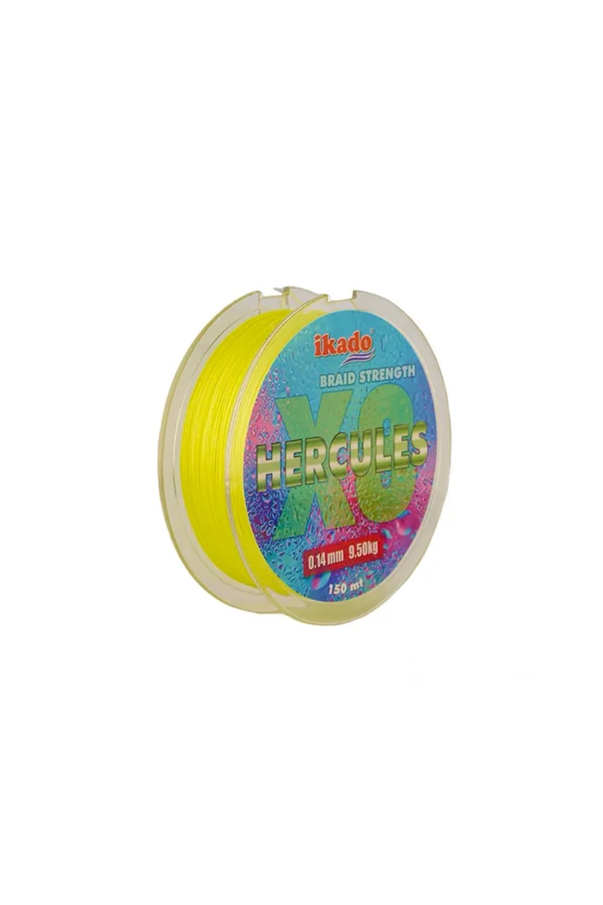 pazarella İKADO HERCULES 8X 150MT İP MİSİNA ( SARI ) 0,14 MM