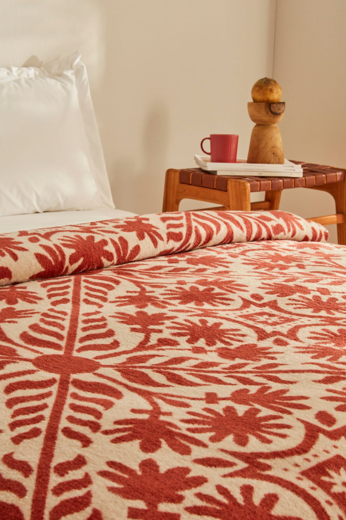 Karaca Home-Pătură dublă Velma - Bumbac Terracota 4
