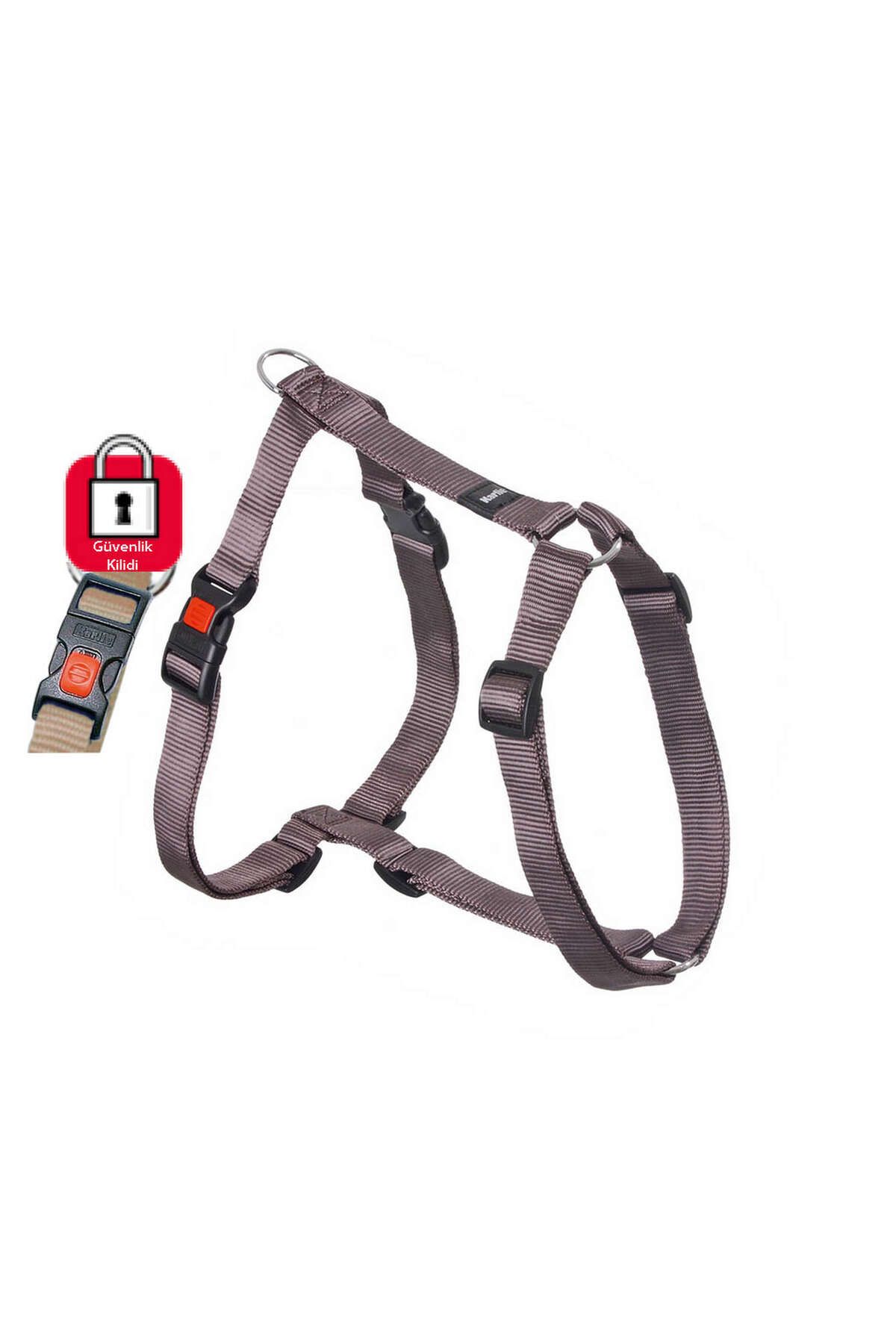 Karlie Karlıe Kilitli Göğüs Tasma M 45-70cm Gri YKTSN