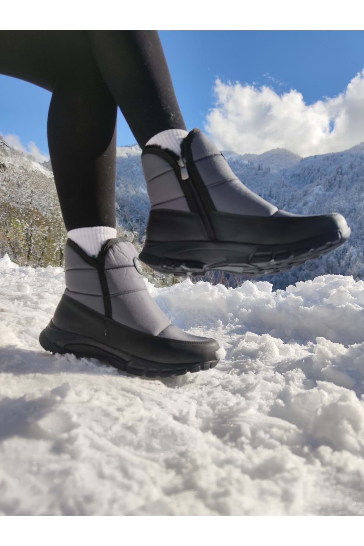 ÇİĞDEM KUNDURA Çiğdem Kar Botu Unisex görsel 6