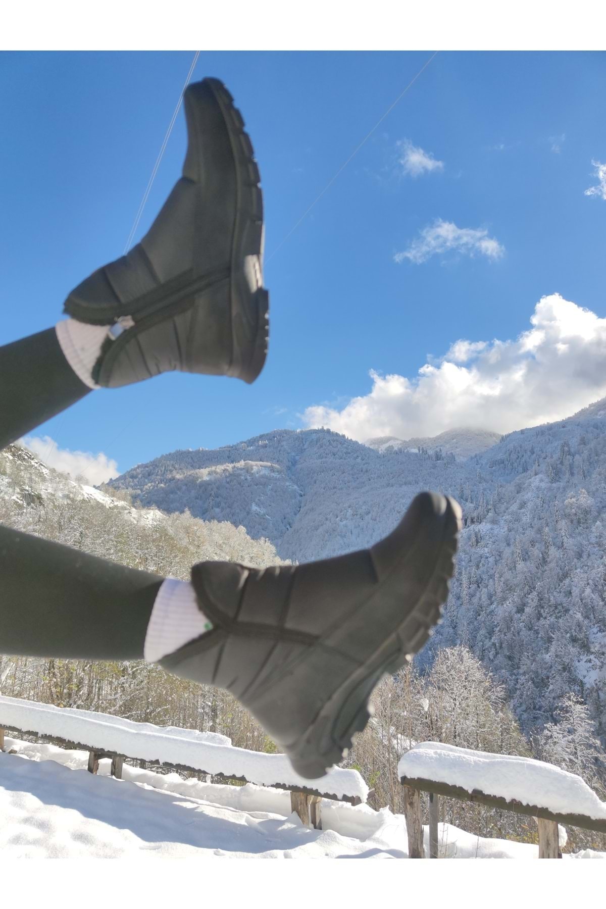 ÇİĞDEM KUNDURA  Çiğdem Kar Botu Unisex - Görsel 3